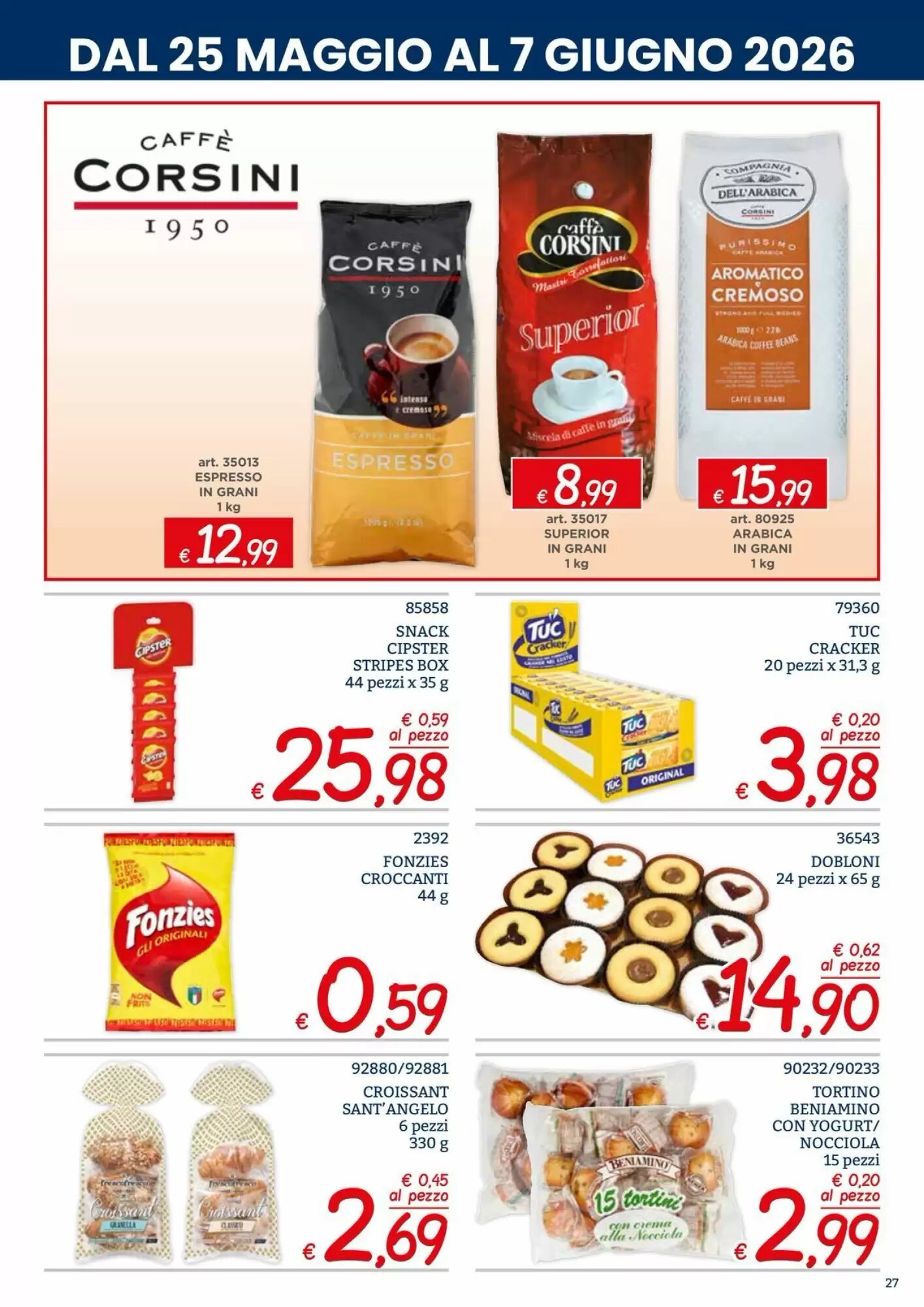 Volantino promozionale Zona  valide dal 25/05/2026 - Pagina 27.