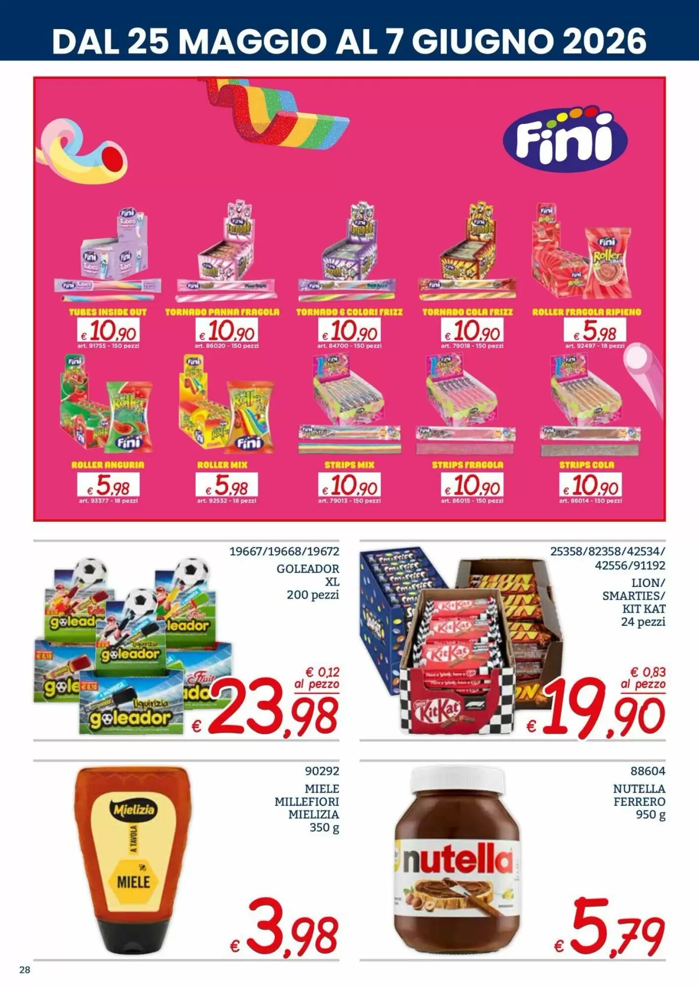 Volantino promozionale Zona  valide dal 25/05/2026 - Pagina 28.