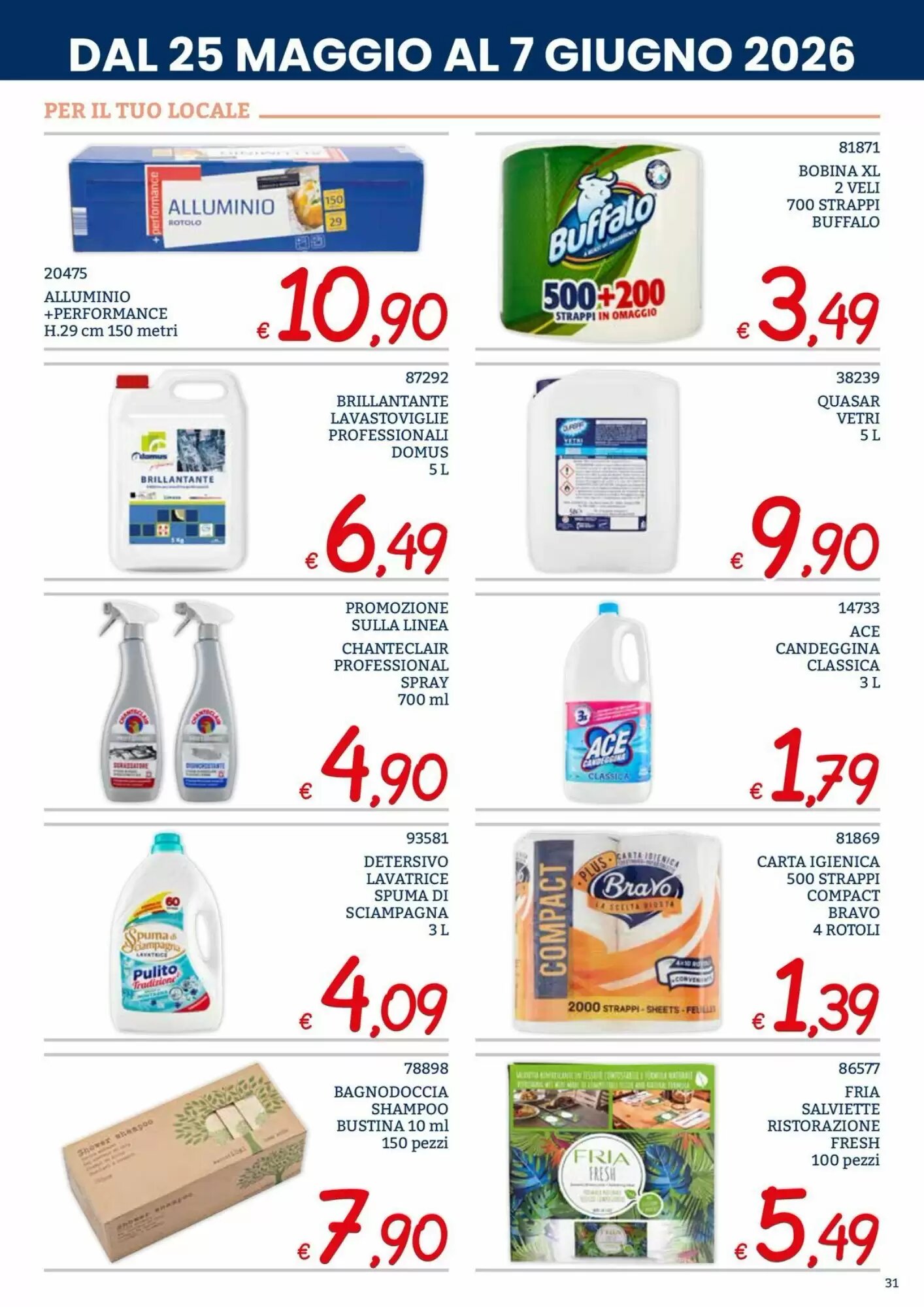 Volantino promozionale Zona  valide dal 25/05/2026 - Pagina 31.