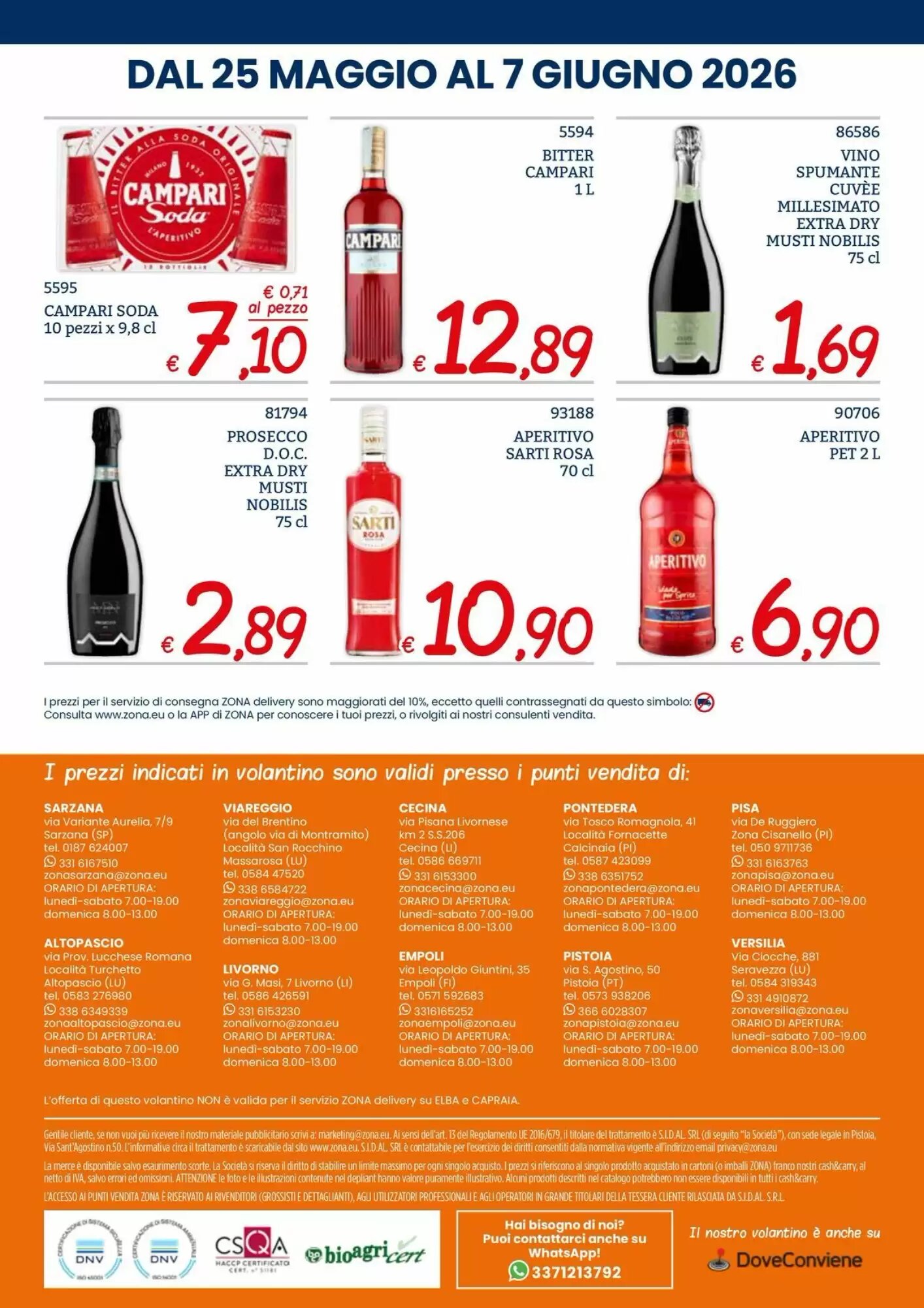 Volantino promozionale Zona  valide dal 25/05/2026 - Pagina 32.