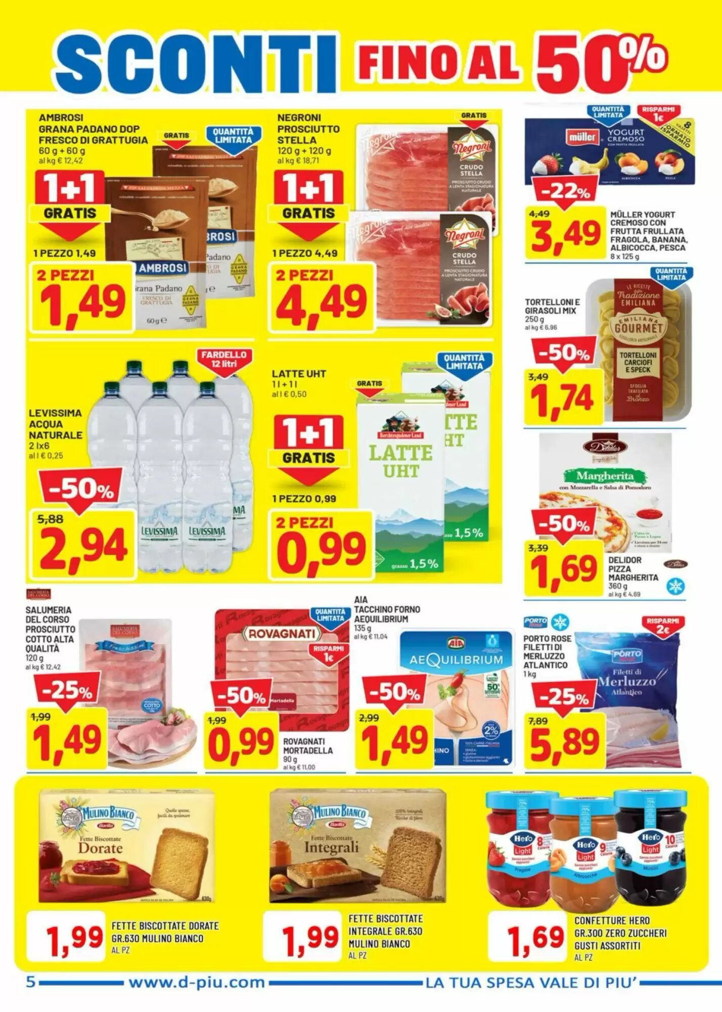 Volantino promozionale DPiù  valide dal 25/05/2026 - Pagina 5.