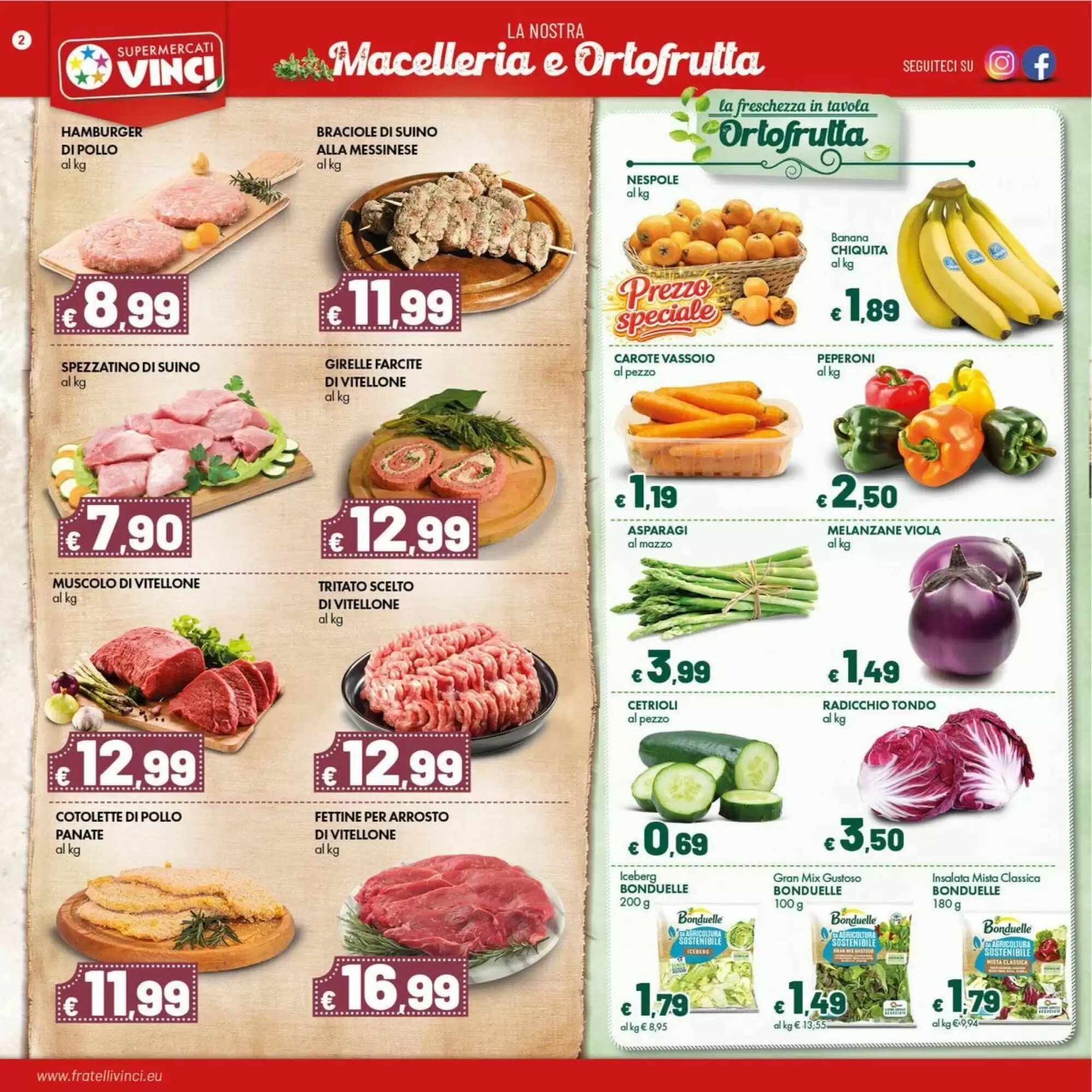 Volantino promozionale Supermercati Vinci  valide dal 25/05/2026 - Pagina 2.