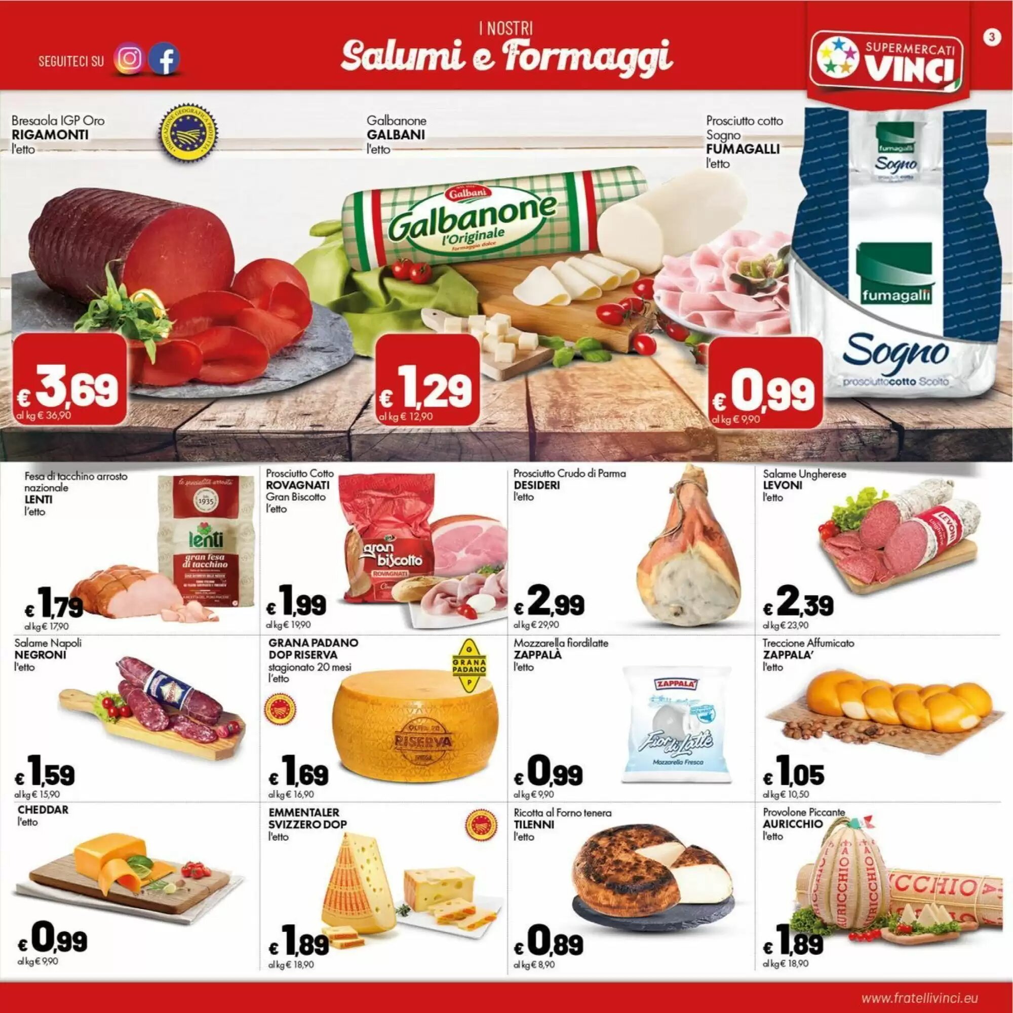 Volantino promozionale Supermercati Vinci  valide dal 25/05/2026 - Pagina 3.