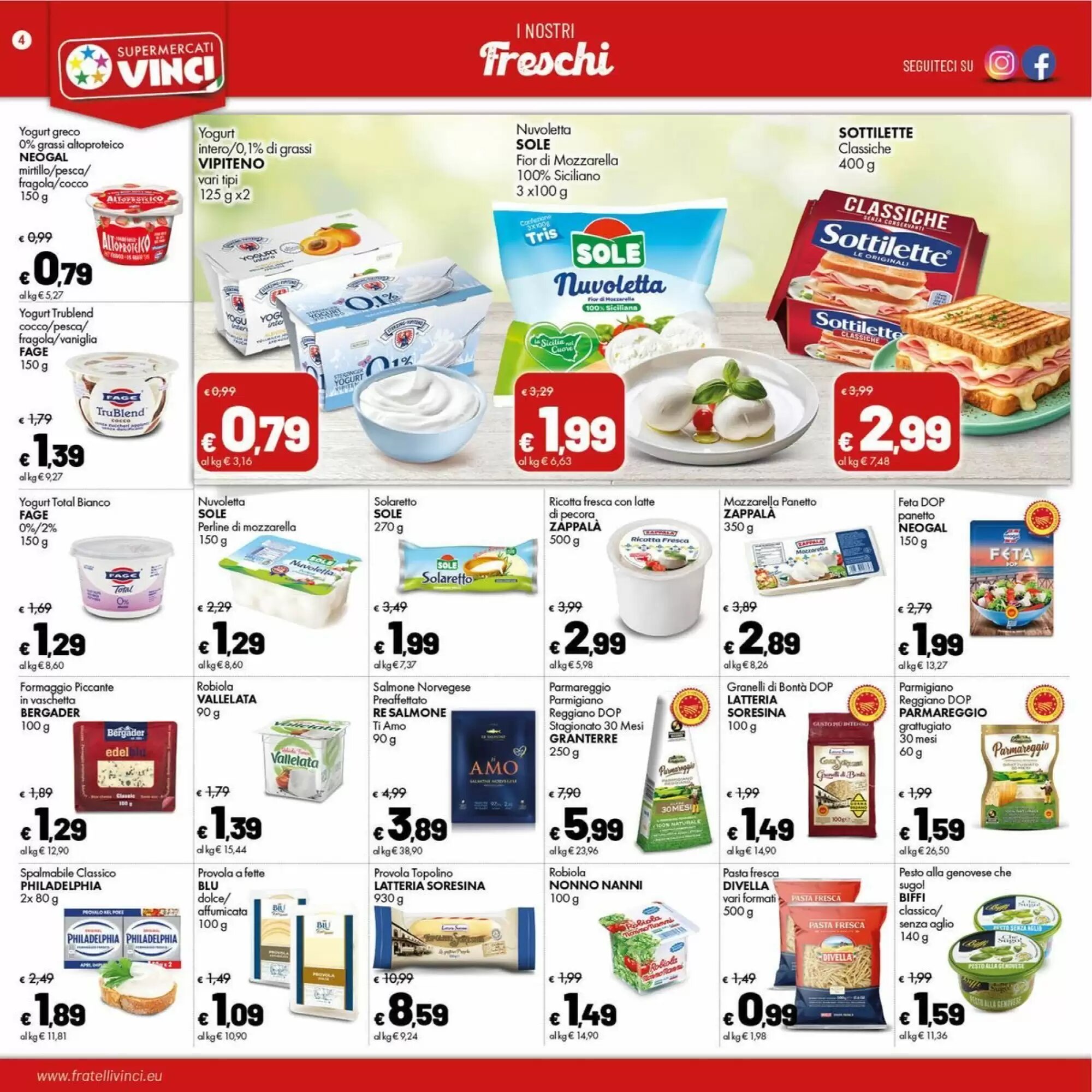 Volantino promozionale Supermercati Vinci  valide dal 25/05/2026 - Pagina 4.