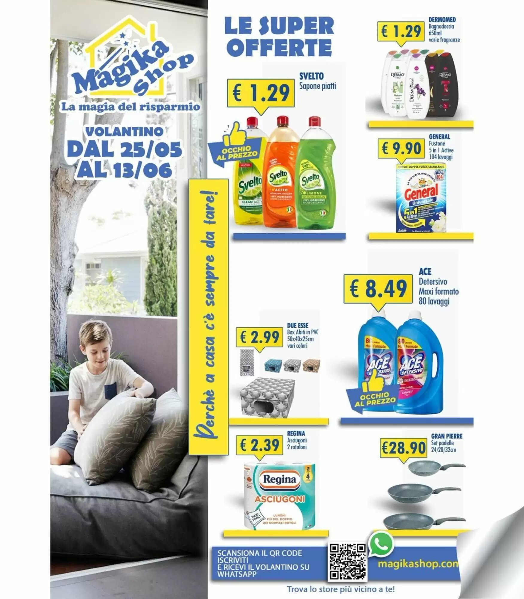 Volantino promozionale Magika Shop  valide dal 25/05/2026 - Pagina 1.