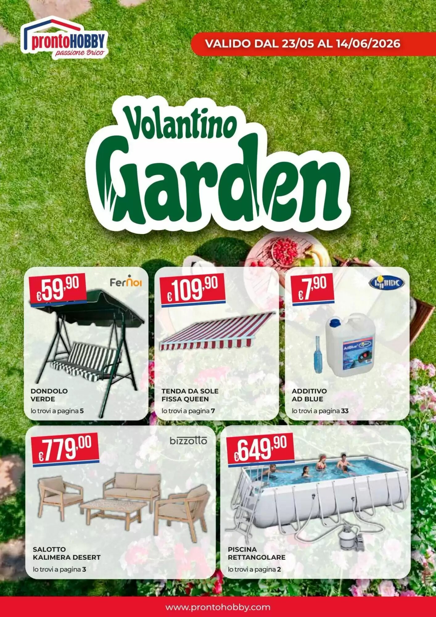 Volantino promozionale Pronto Hobby  valide dal 25/05/2026 - Pagina 1.