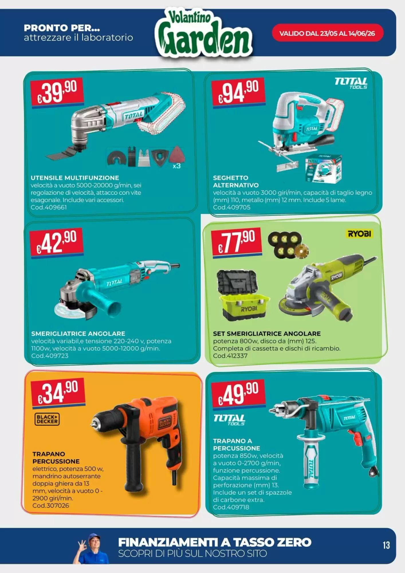 Volantino promozionale Pronto Hobby  valide dal 25/05/2026 - Pagina 13.