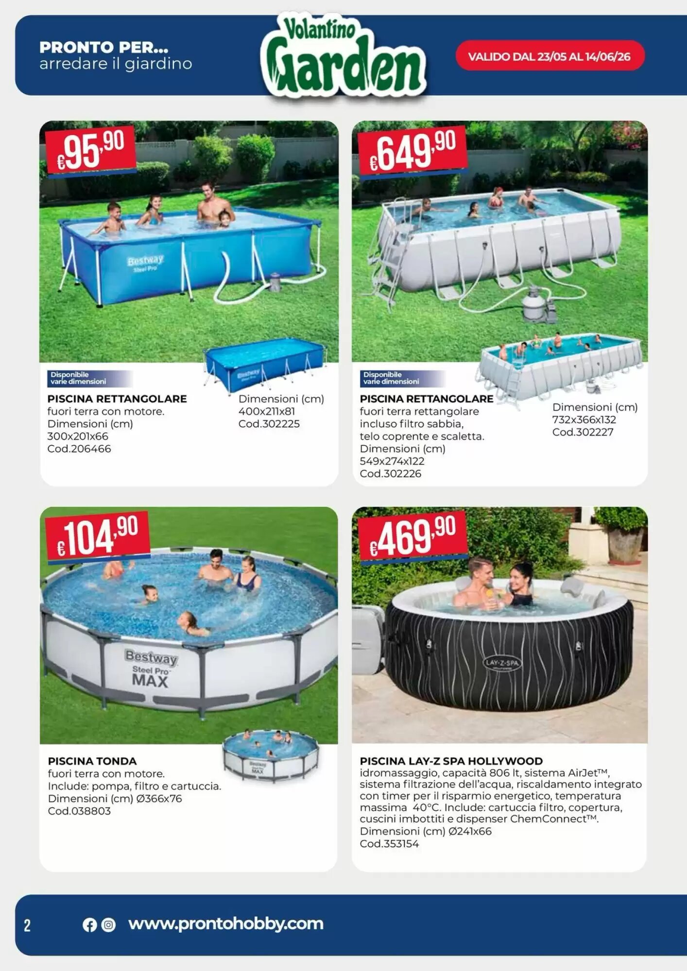 Volantino promozionale Pronto Hobby  valide dal 25/05/2026 - Pagina 2.