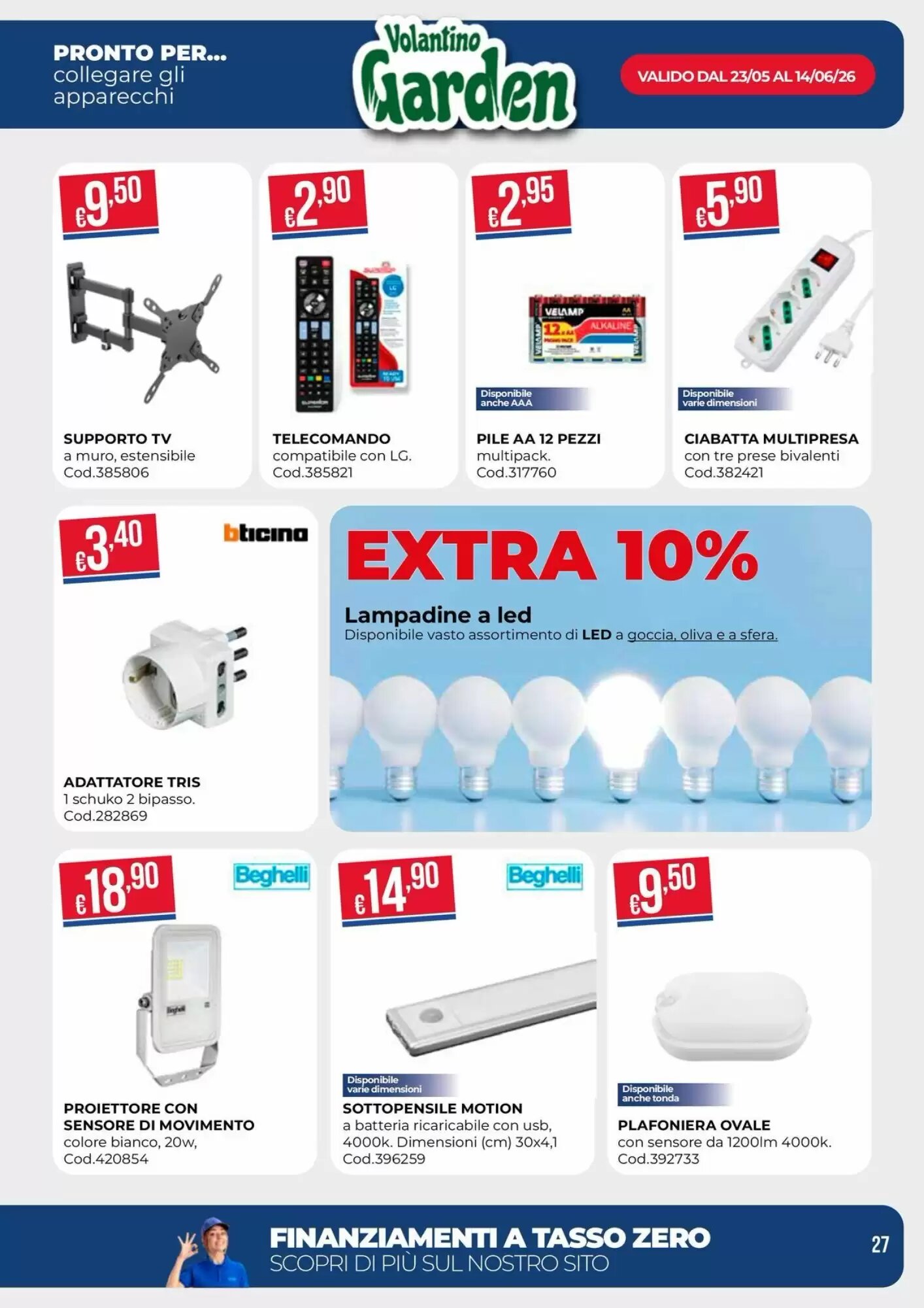 Volantino promozionale Pronto Hobby  valide dal 25/05/2026 - Pagina 27.