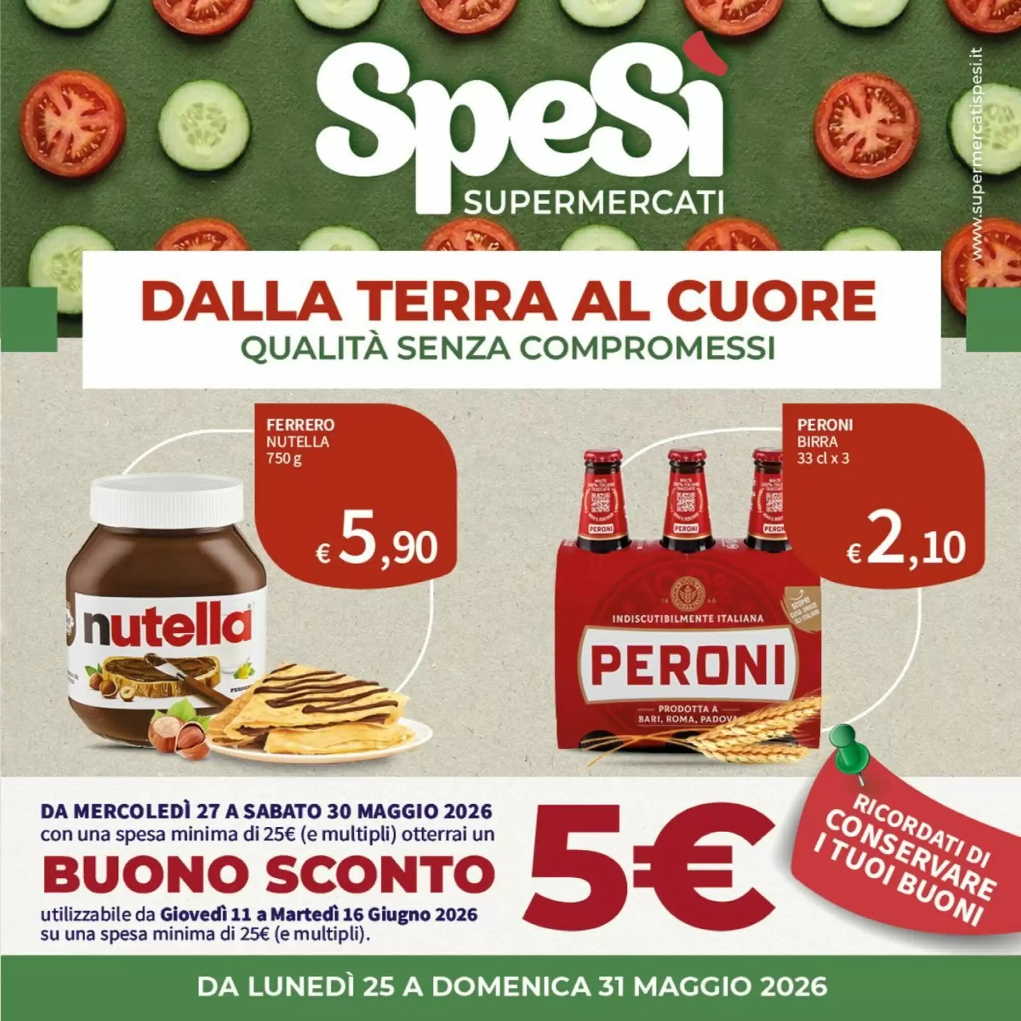 Volantino promozionale SpeSì  valide dal 25/05/2026 - Pagina 1.