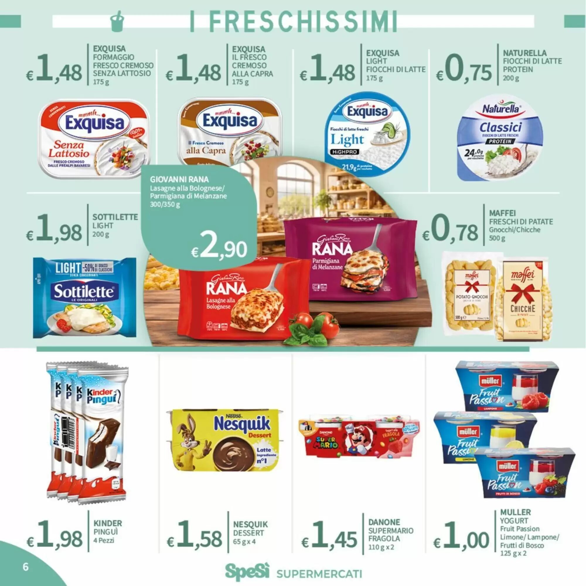Volantino promozionale SpeSì  valide dal 25/05/2026 - Pagina 6.