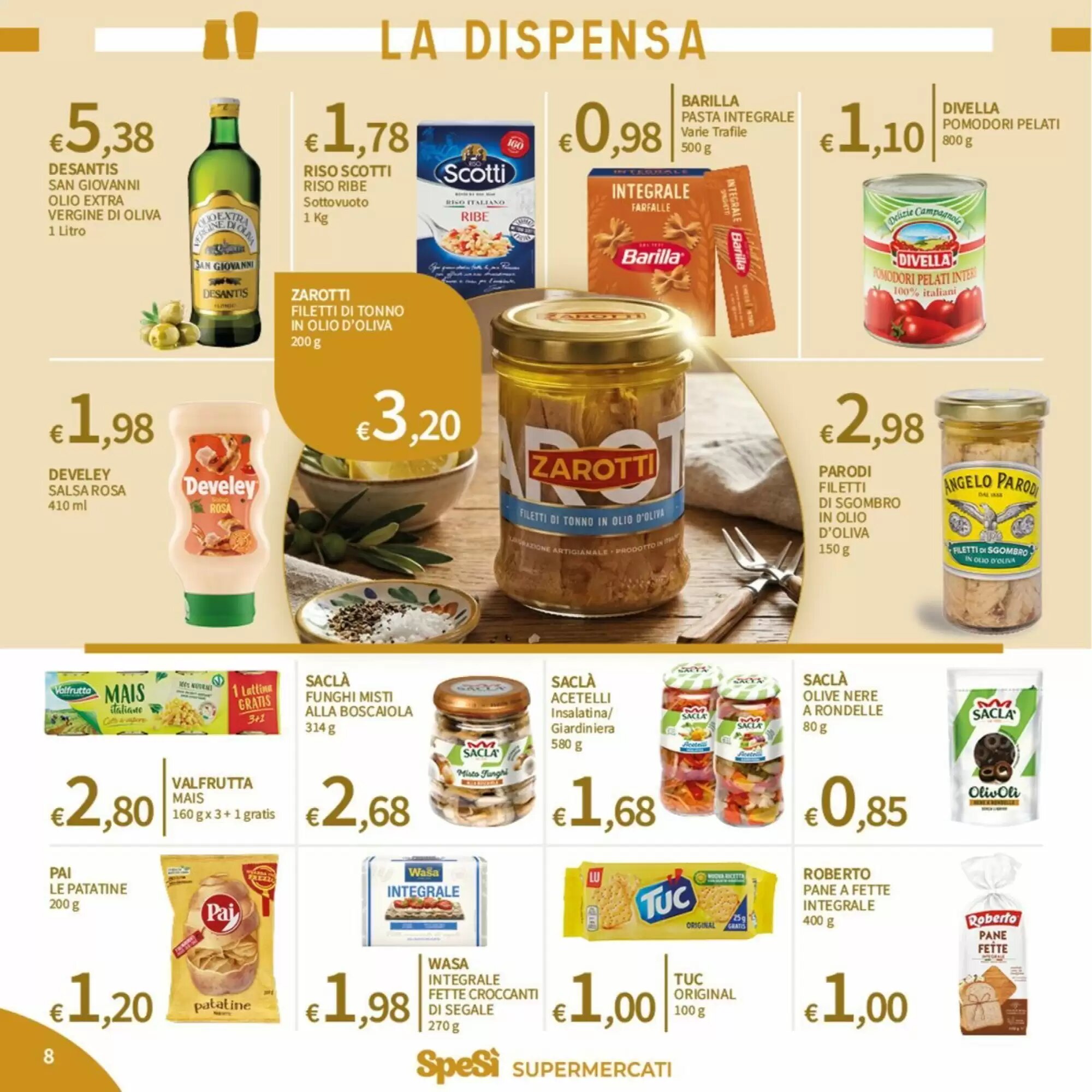 Volantino promozionale SpeSì  valide dal 25/05/2026 - Pagina 8.