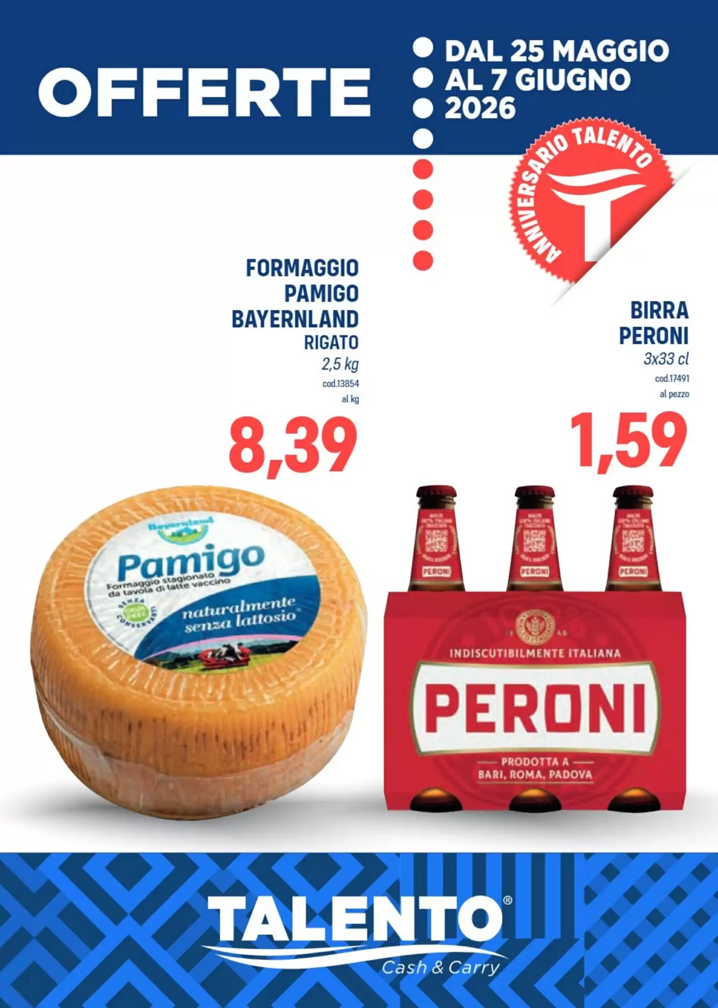 Volantino promozionale Talento Professional Store  valide dal 25/05/2026 - Pagina 1.
