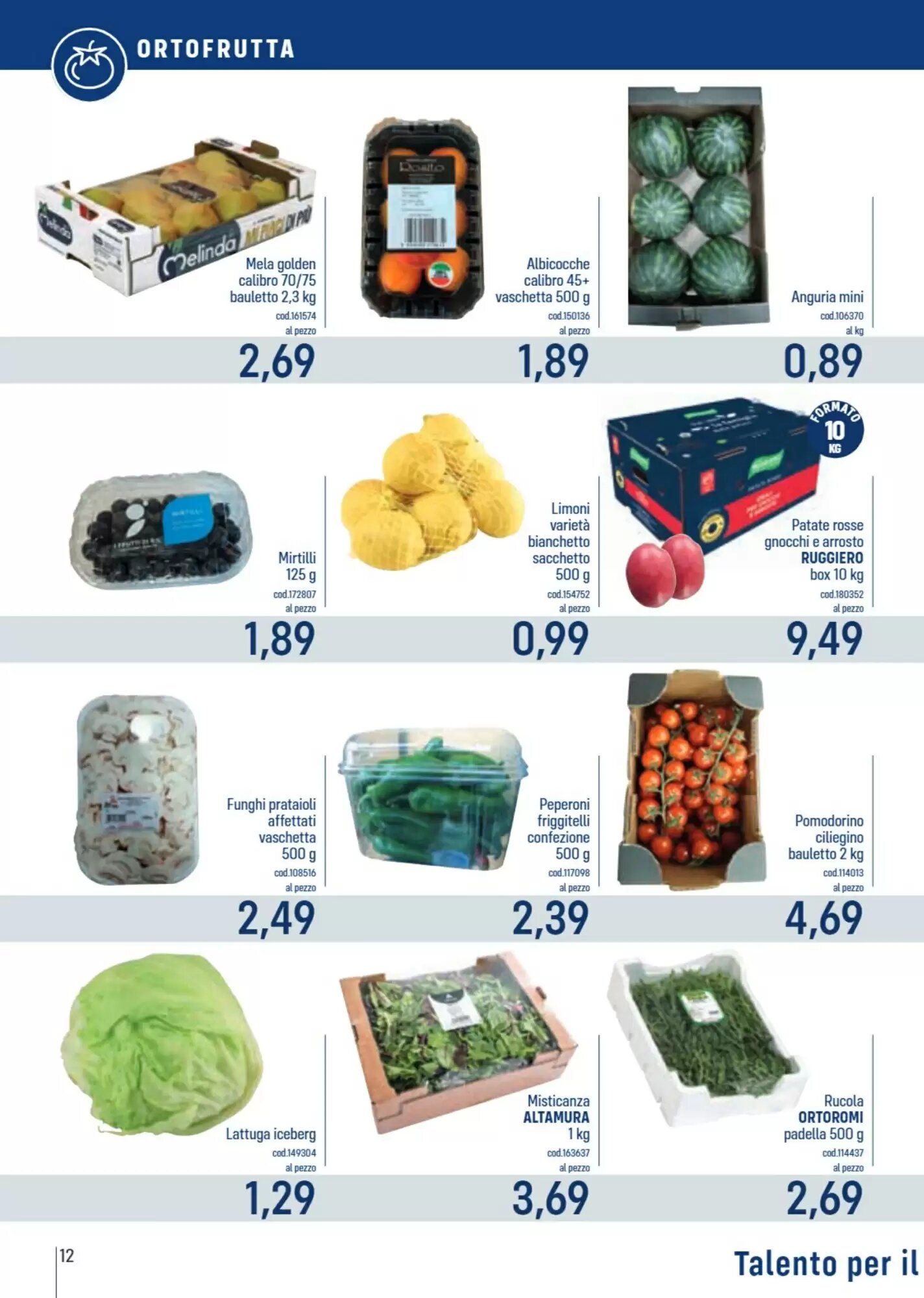 Volantino promozionale Talento Professional Store  valide dal 25/05/2026 - Pagina 12.