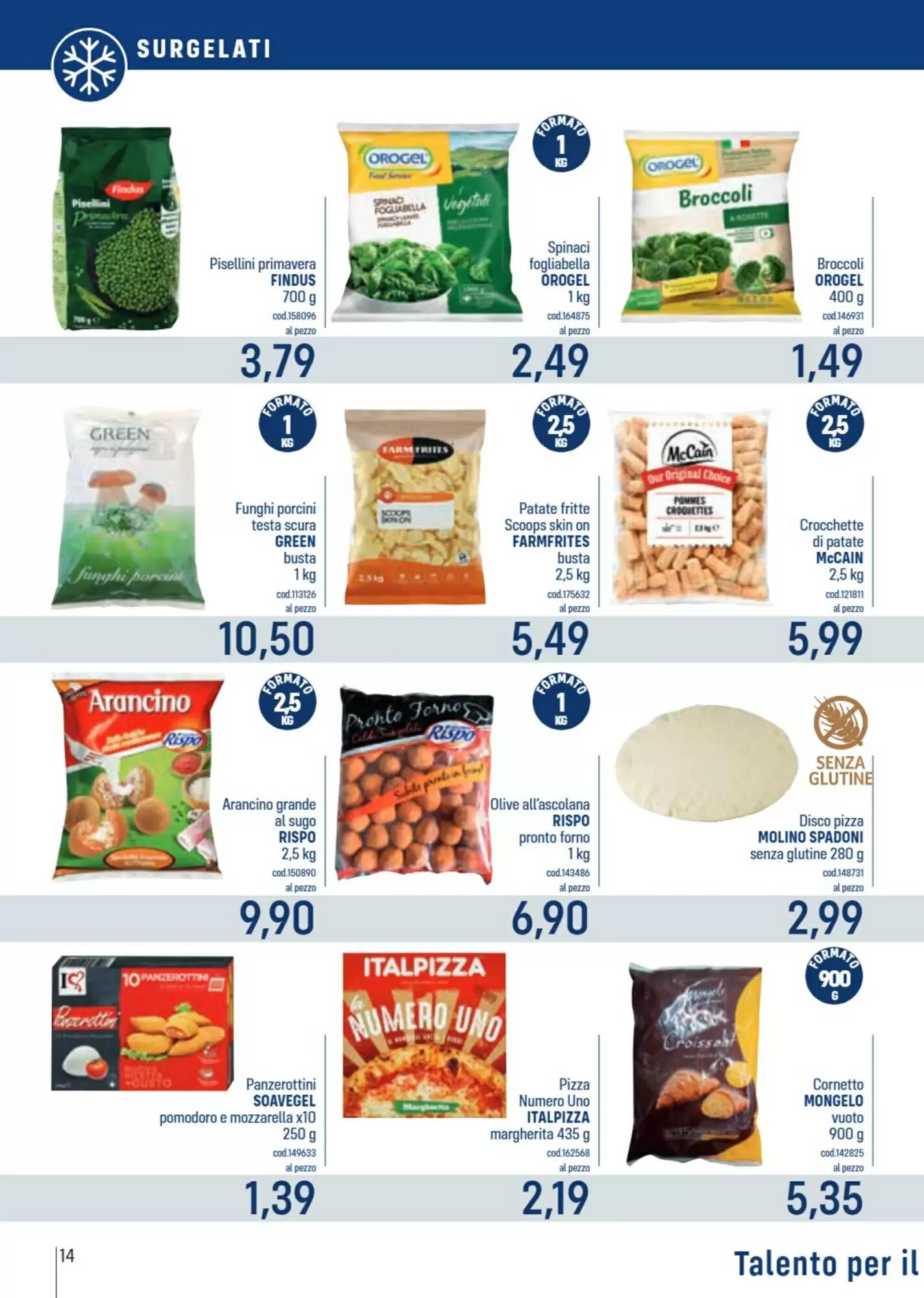 Volantino promozionale Talento Professional Store  valide dal 25/05/2026 - Pagina 14.
