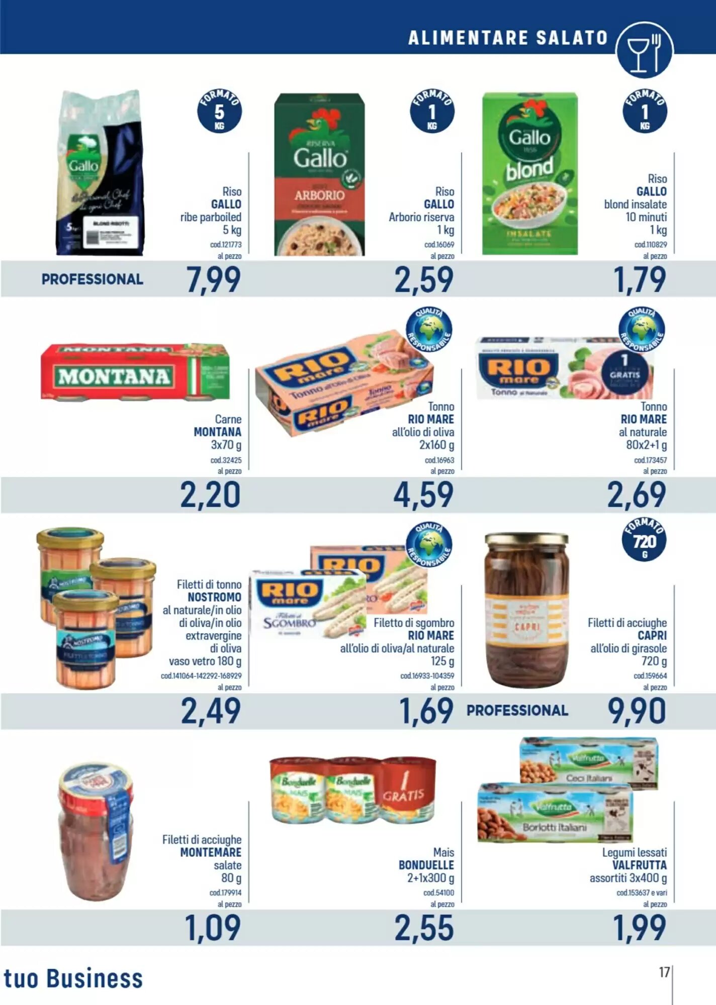 Volantino promozionale Talento Professional Store  valide dal 25/05/2026 - Pagina 17.
