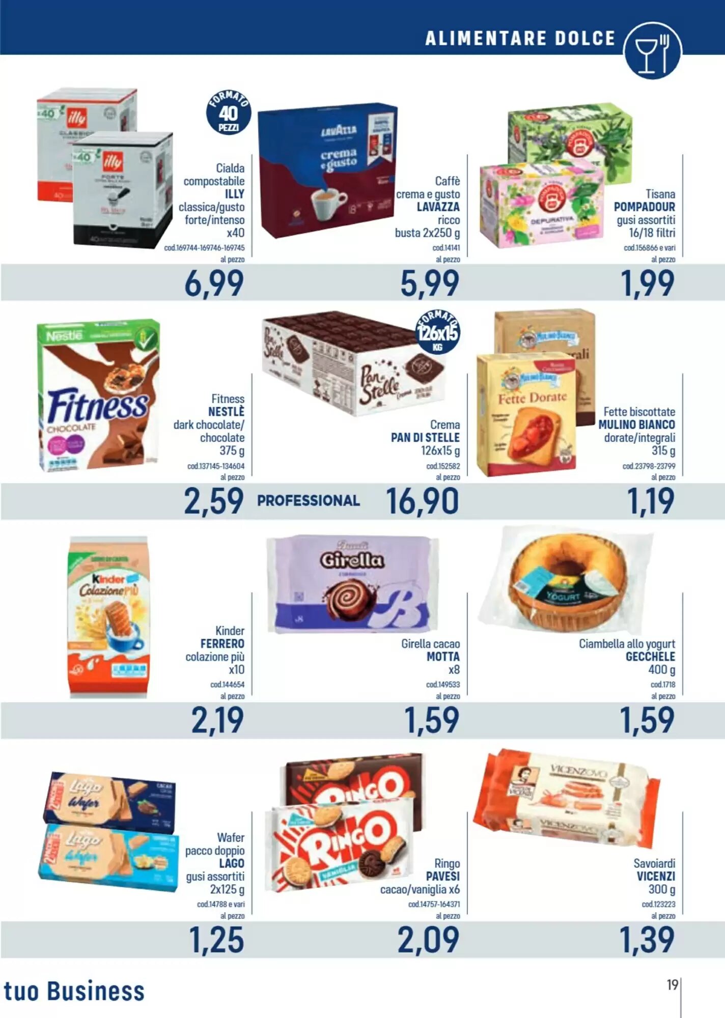 Volantino promozionale Talento Professional Store  valide dal 25/05/2026 - Pagina 19.