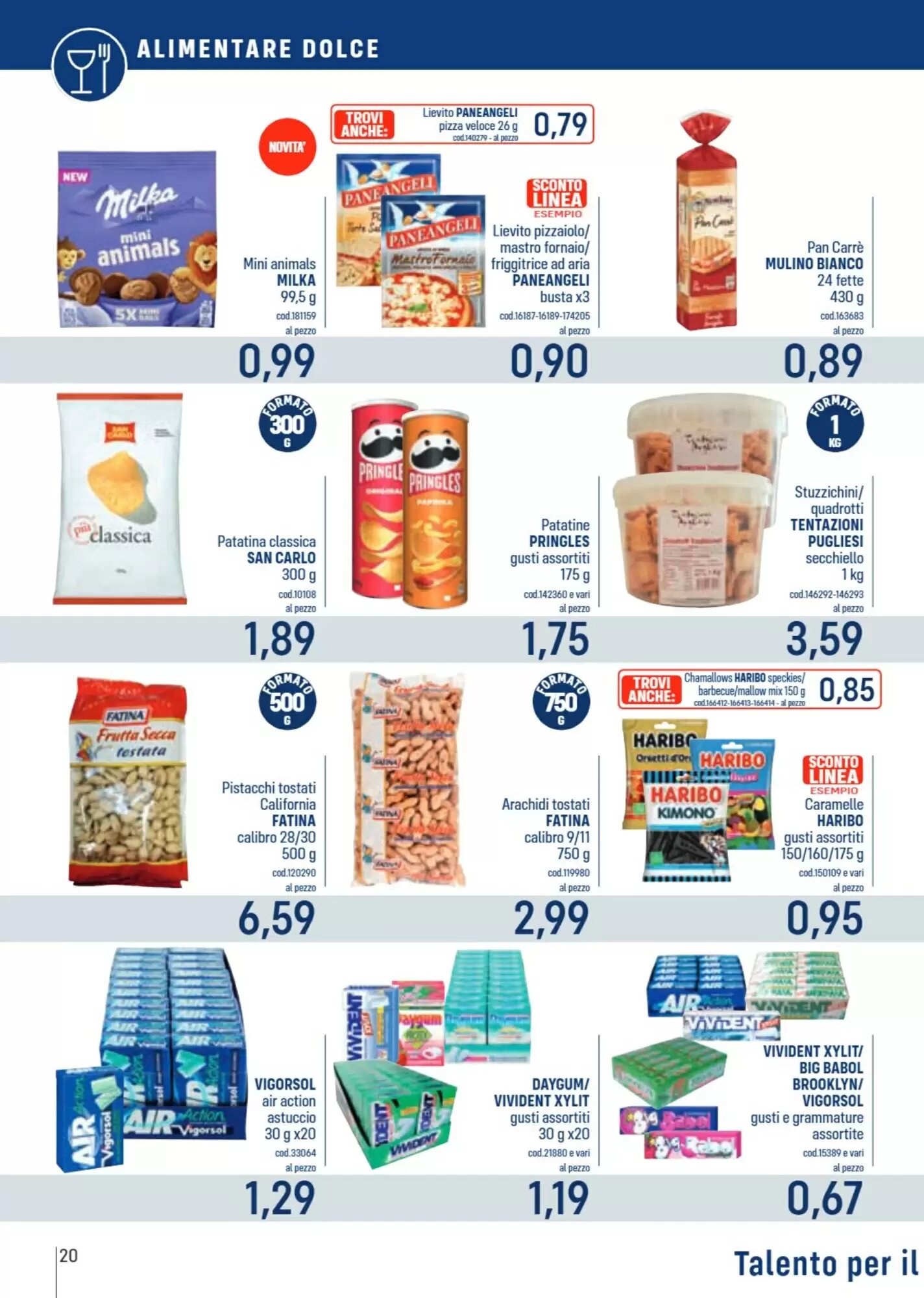 Volantino promozionale Talento Professional Store  valide dal 25/05/2026 - Pagina 20.
