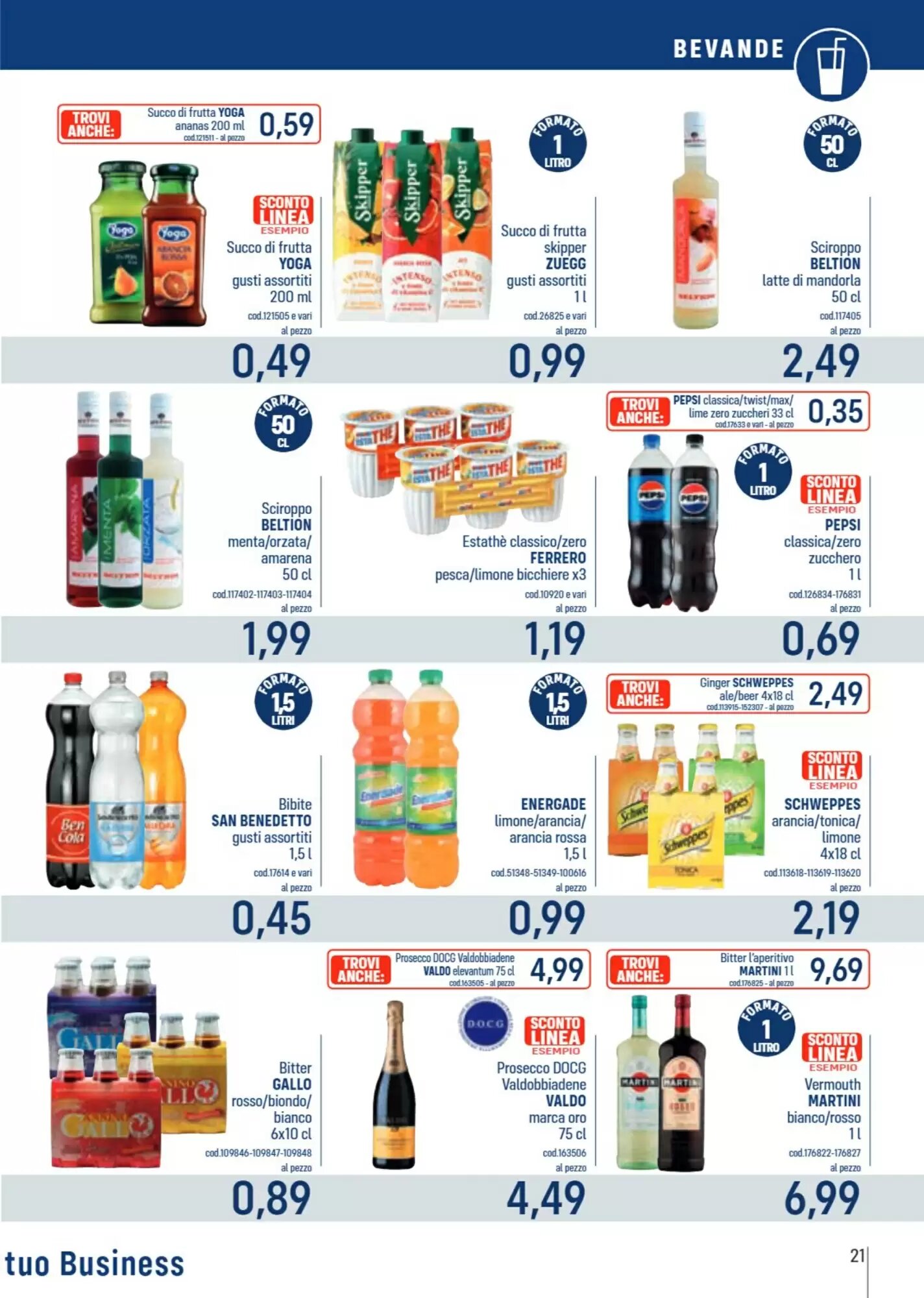 Volantino promozionale Talento Professional Store  valide dal 25/05/2026 - Pagina 21.