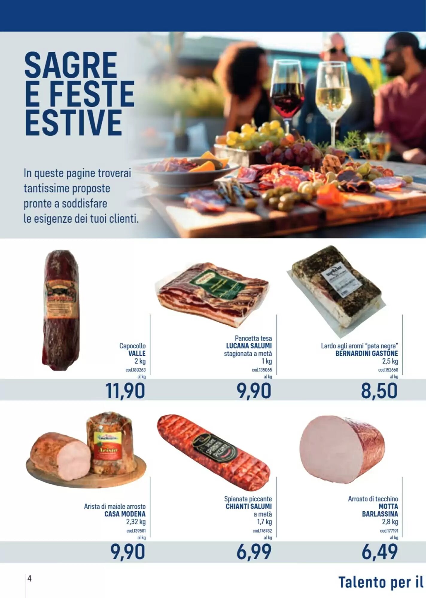 Volantino promozionale Talento Professional Store  valide dal 25/05/2026 - Pagina 4.