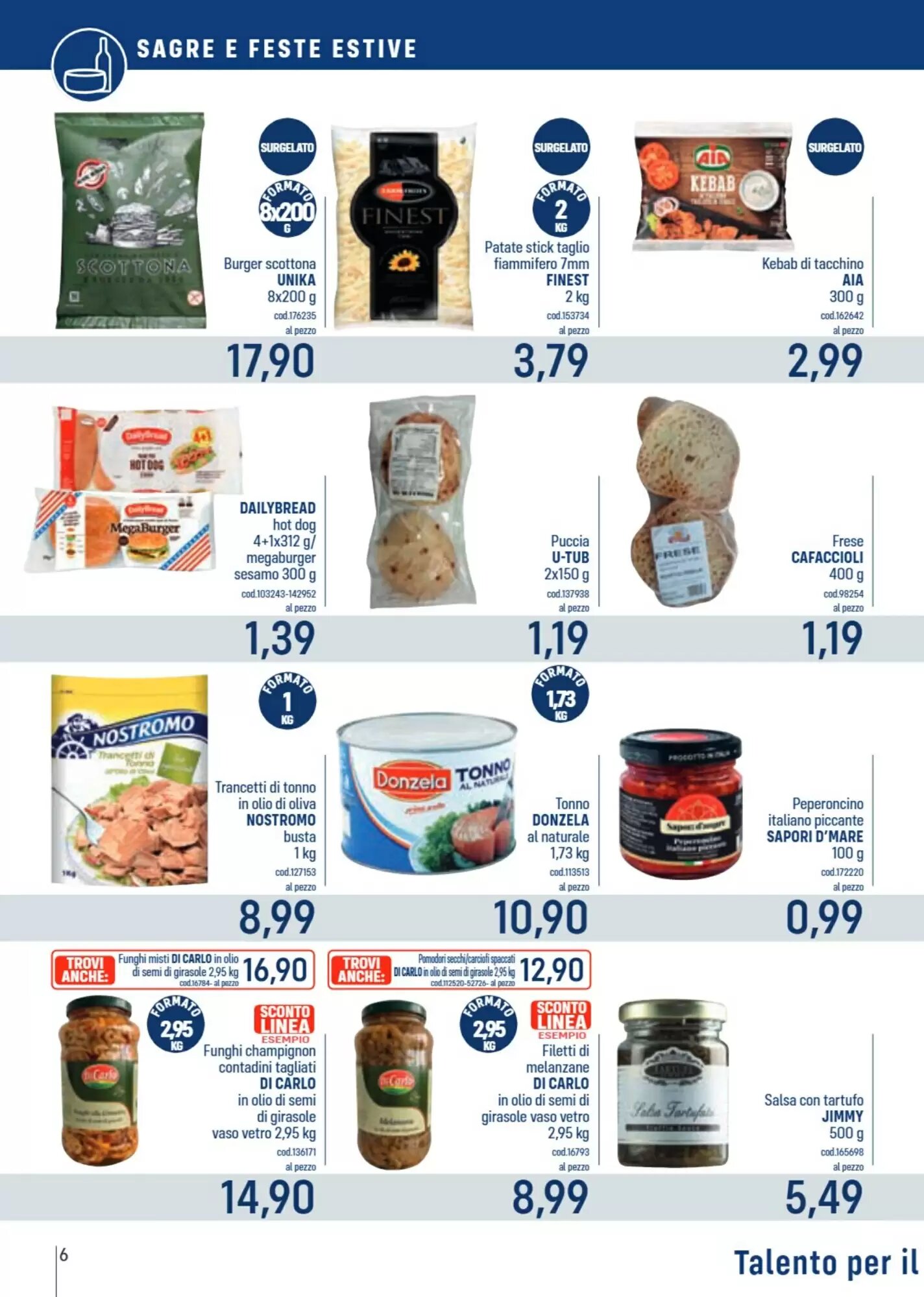 Volantino promozionale Talento Professional Store  valide dal 25/05/2026 - Pagina 6.
