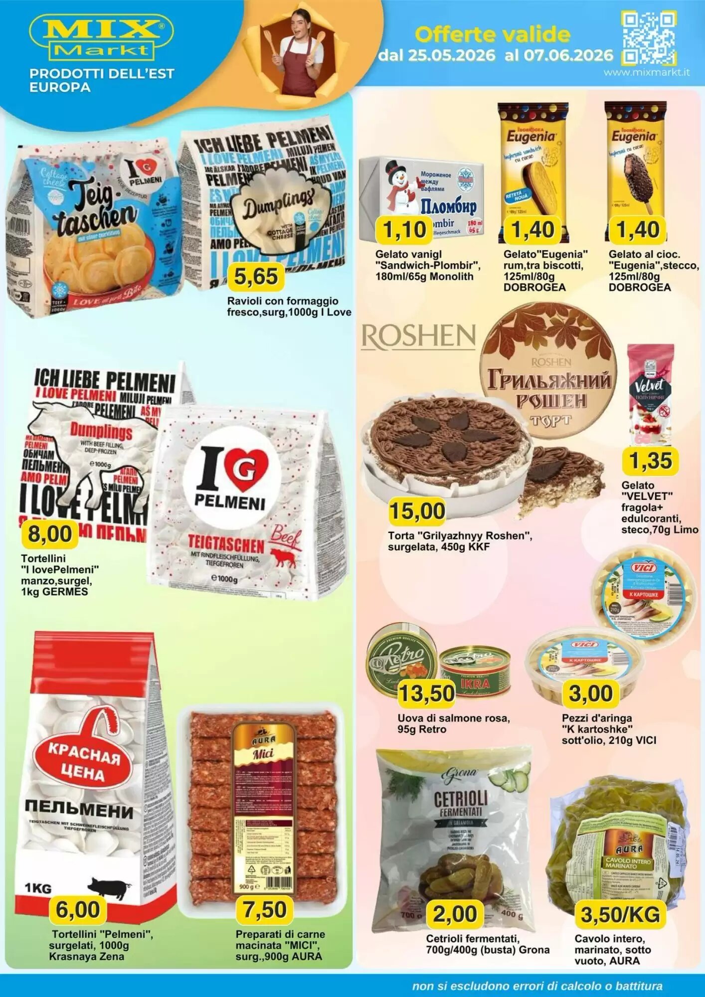 Volantino promozionale Mix Markt  valide dal 25/05/2026 - Pagina 1.