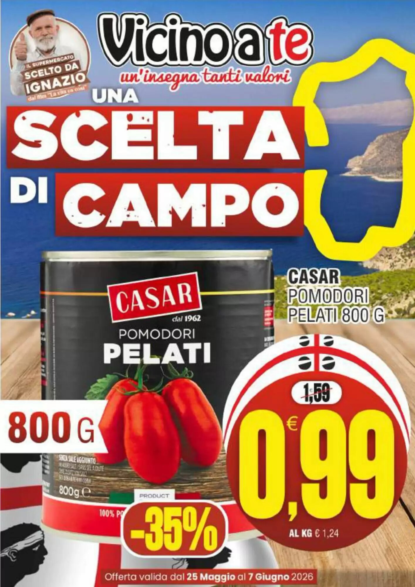 Volantino promozionale Vicino a te supermercati  valide dal 25/05/2026 - Pagina 1.