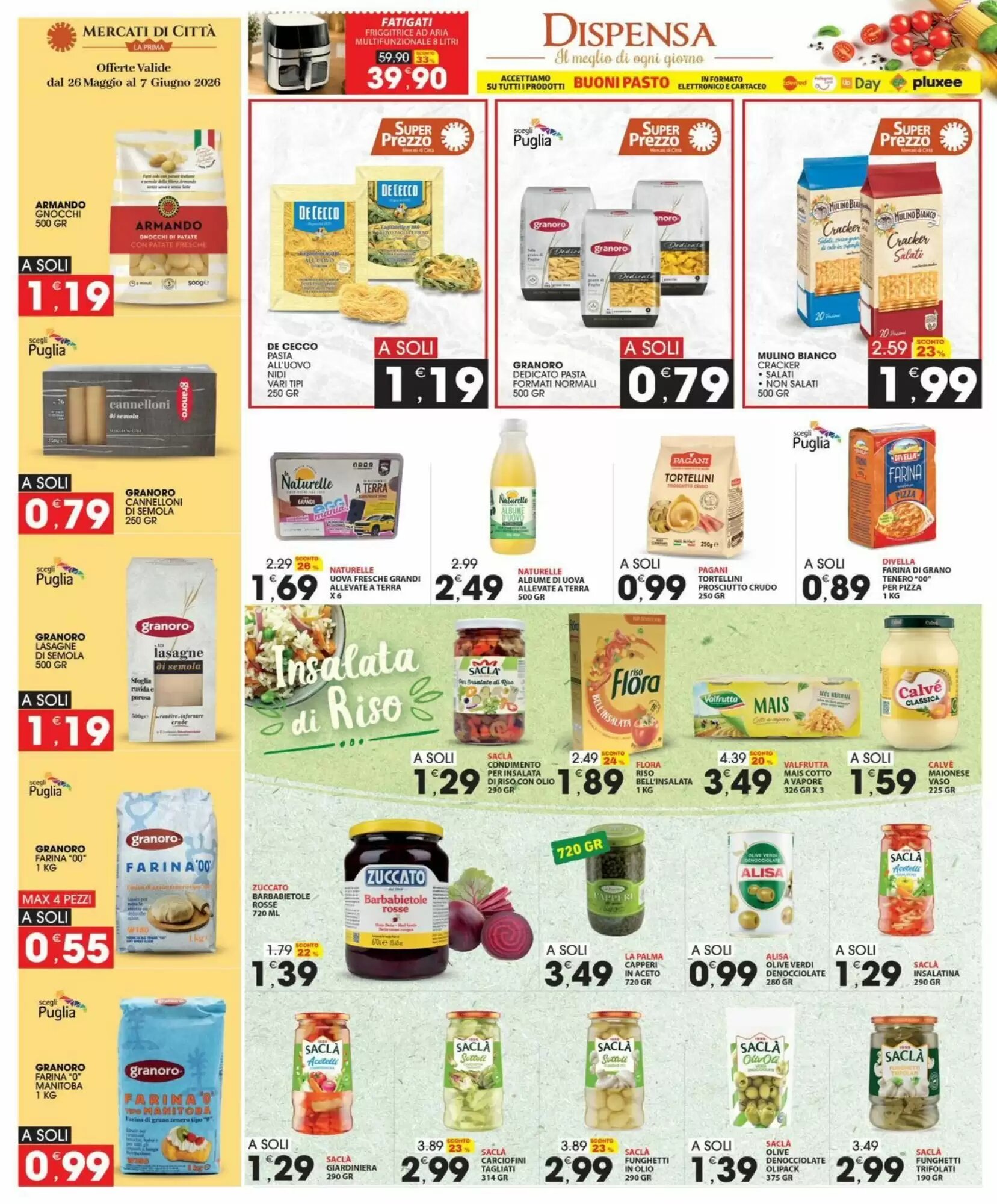 Volantino promozionale Mercati di Città La Prima  valide dal 26/05/2026 - Pagina 12.