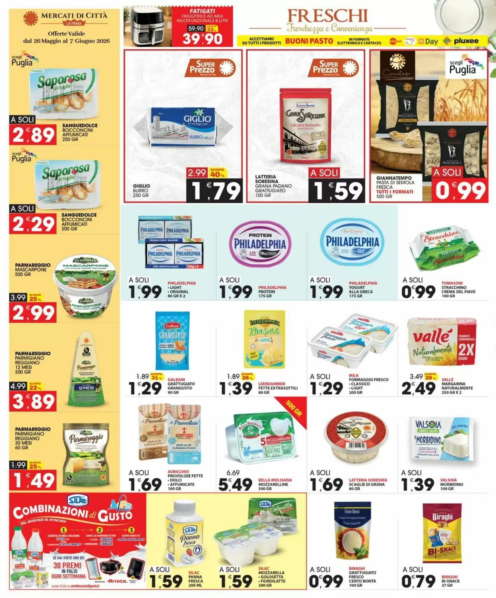 Volantino promozionale Mercati di Città La Prima  valide dal 26/05/2026 - Pagina 16.