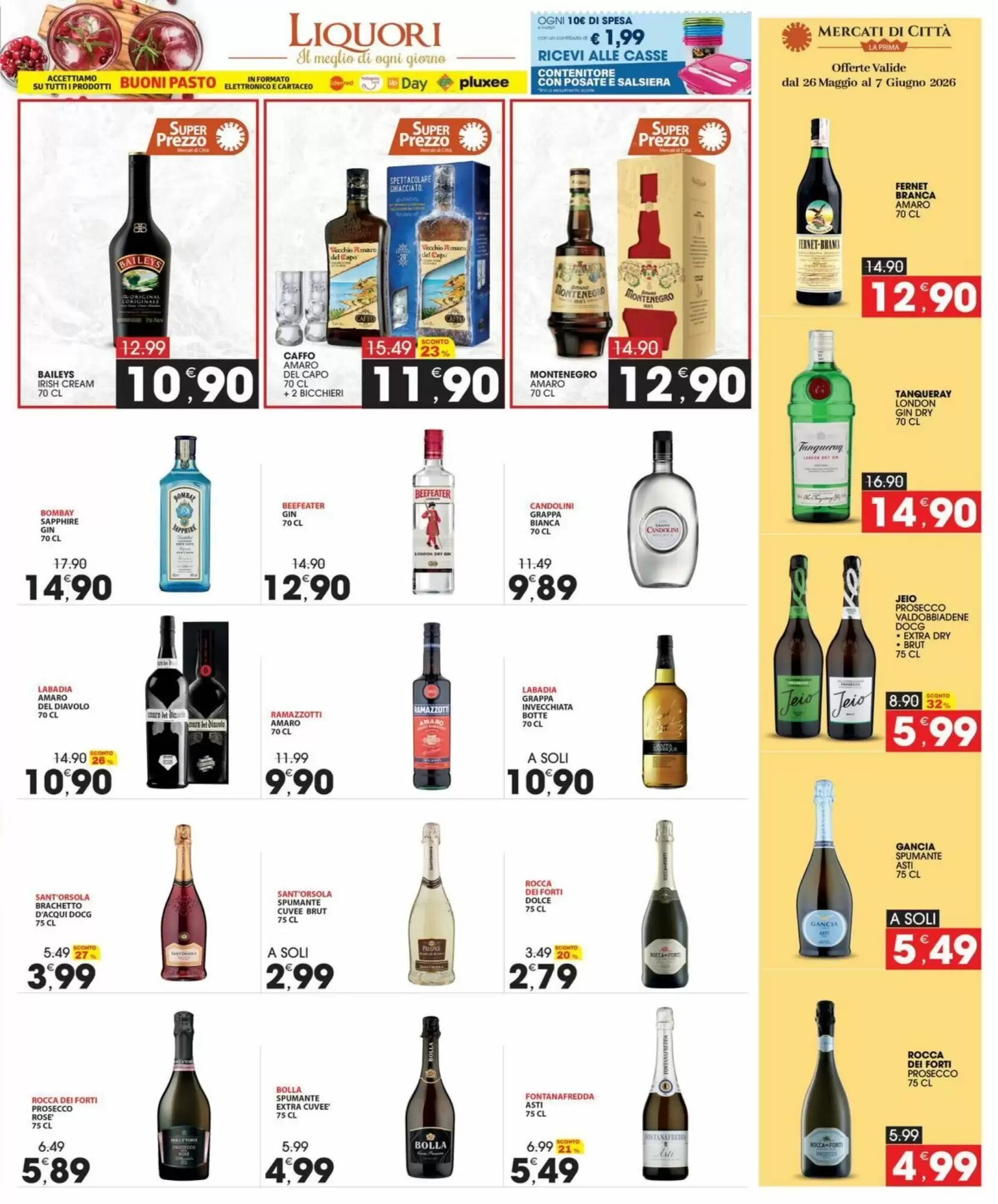Volantino promozionale Mercati di Città La Prima  valide dal 26/05/2026 - Pagina 21.