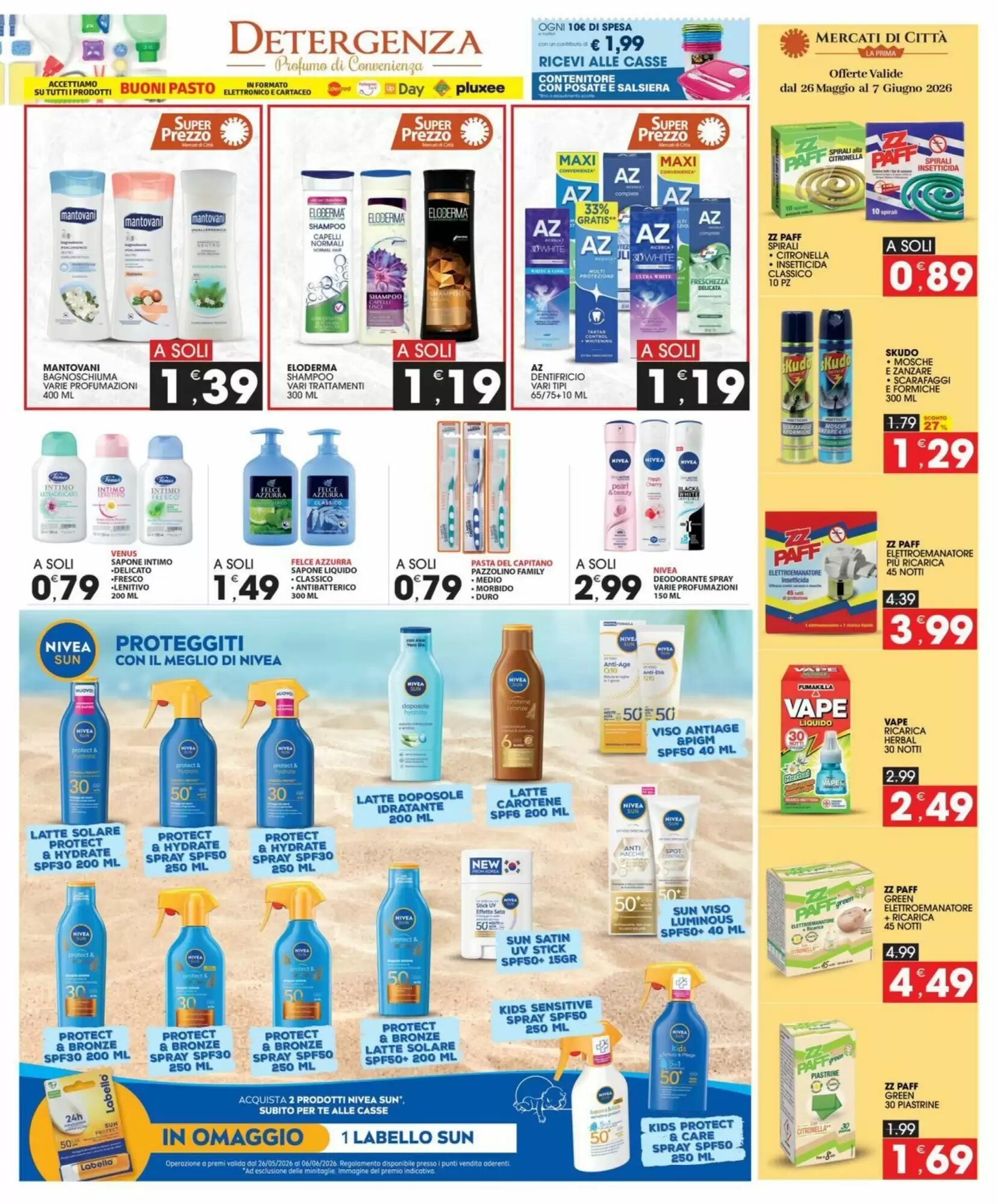 Volantino promozionale Mercati di Città La Prima  valide dal 26/05/2026 - Pagina 23.