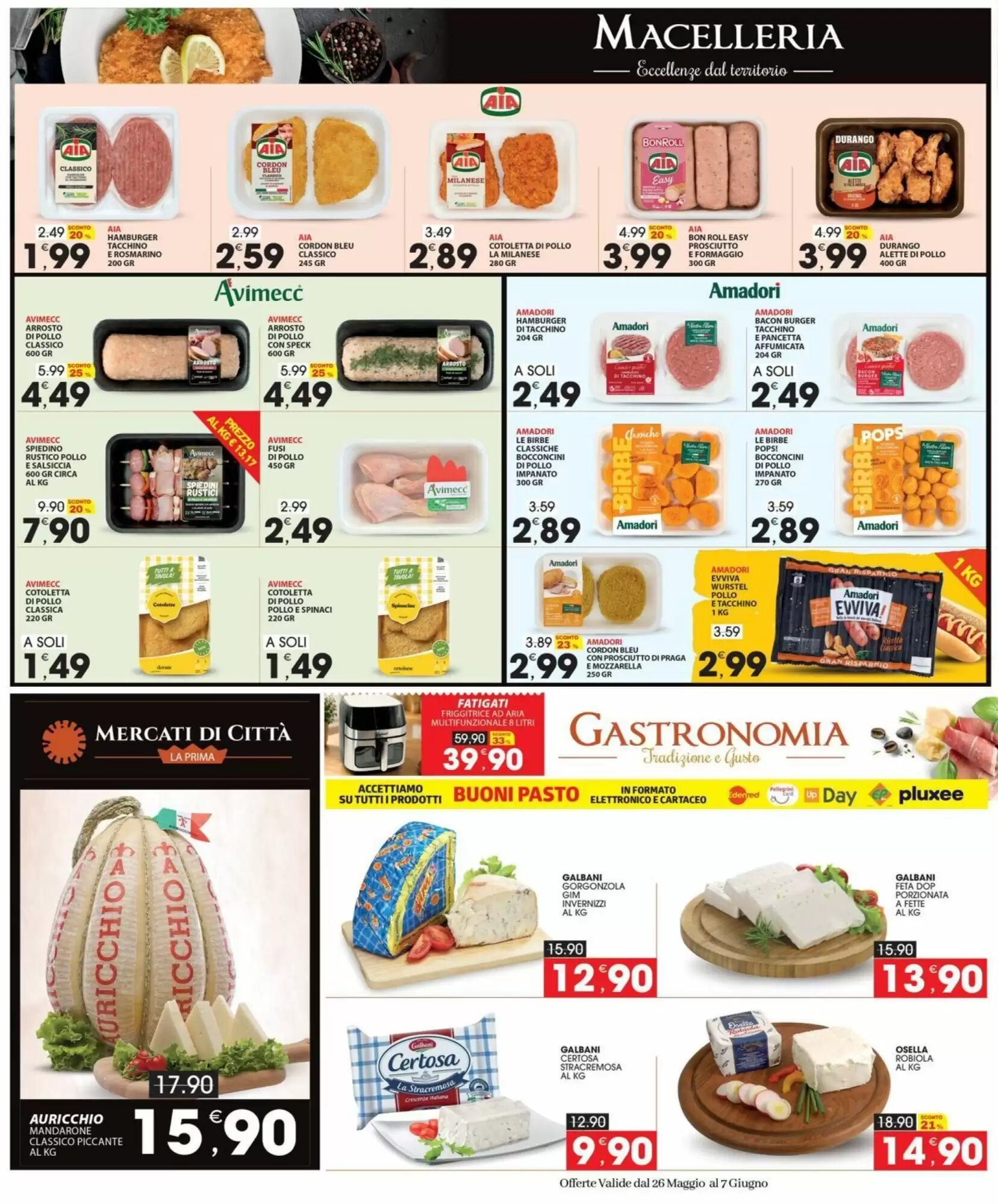 Volantino promozionale Mercati di Città La Prima  valide dal 26/05/2026 - Pagina 6.