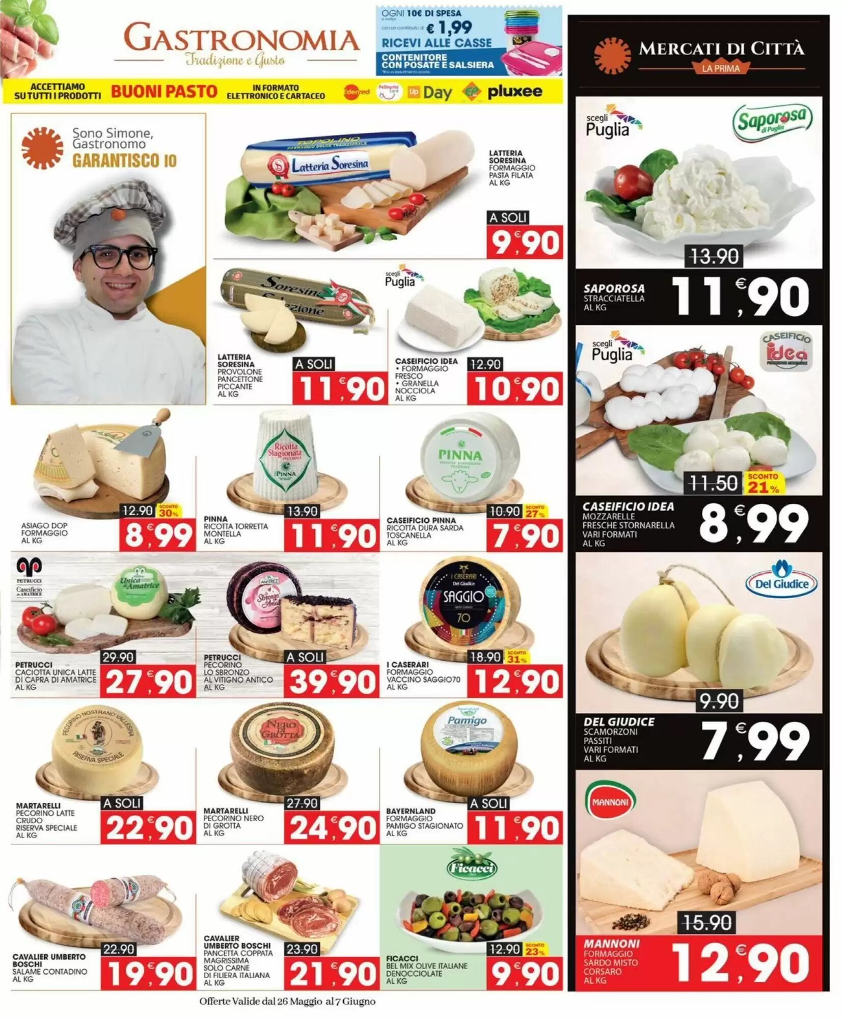 Volantino promozionale Mercati di Città La Prima  valide dal 26/05/2026 - Pagina 7.