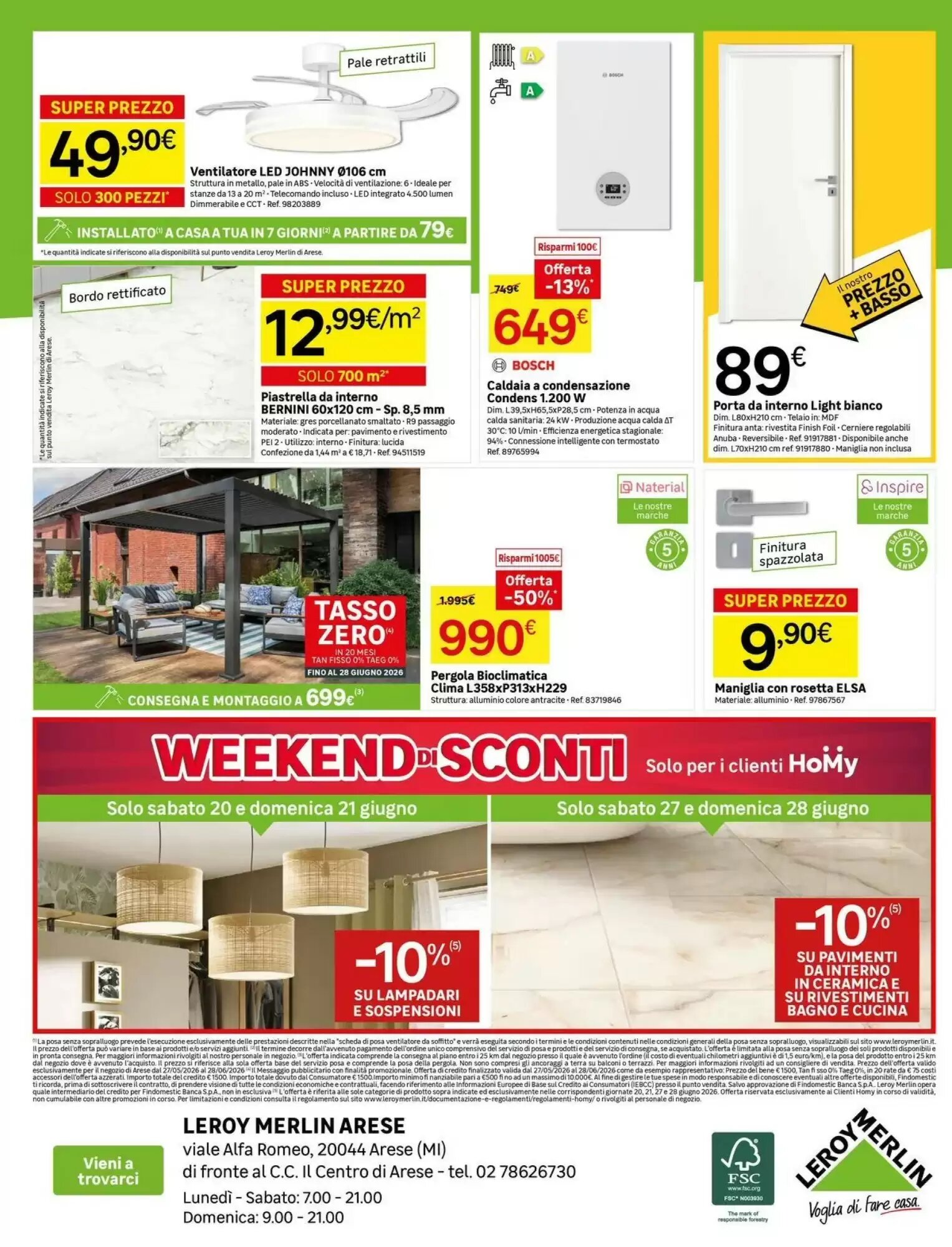 Volantino promozionale Leroy Merlin  valide dal 26/05/2026 - Pagina 12.