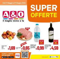 Volantino promozionale A&o valide dal 27/05/2026