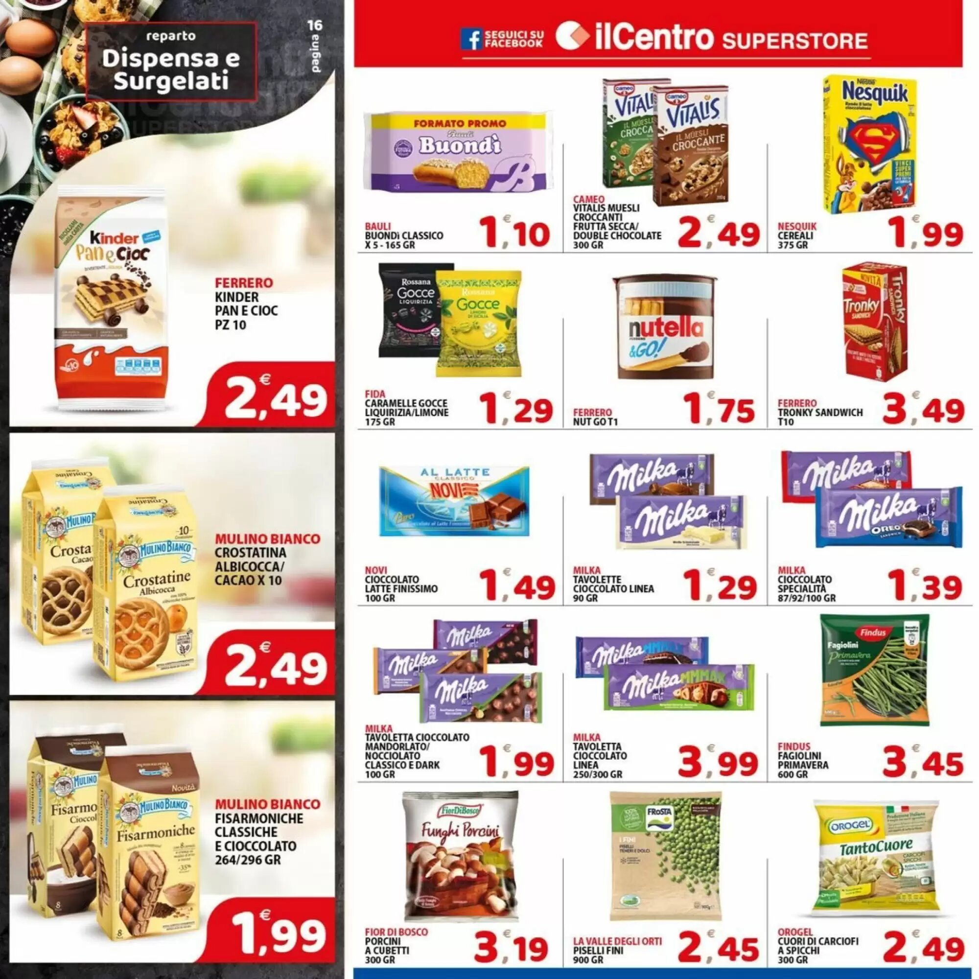 Volantino promozionale Il Centro Superstore  valide dal 27/05/2026 - Pagina 16.
