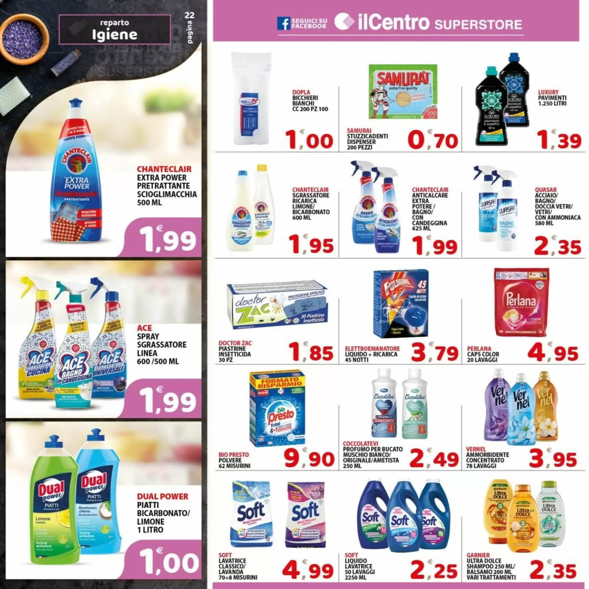 Volantino promozionale Il Centro Superstore  valide dal 27/05/2026 - Pagina 22.