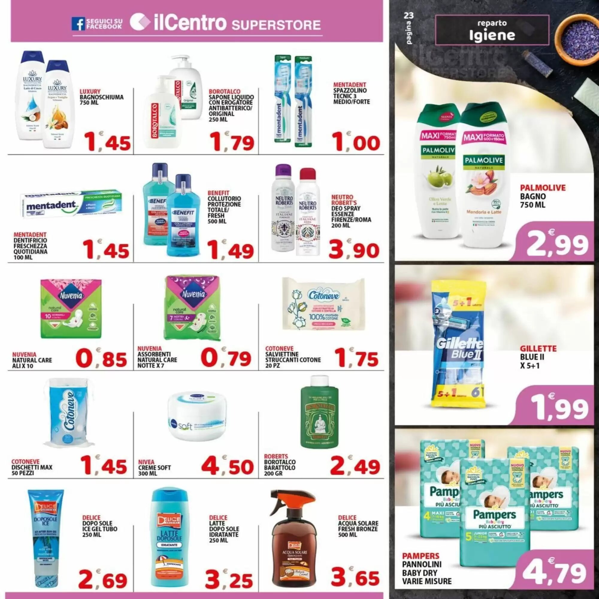 Volantino promozionale Il Centro Superstore  valide dal 27/05/2026 - Pagina 23.