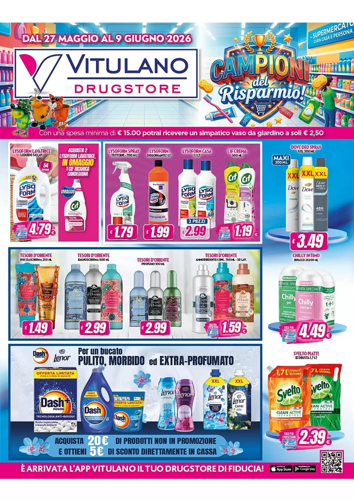 Volantino promozionale Vitulano Drugstore  valide dal 27/05/2026 - Pagina 1.