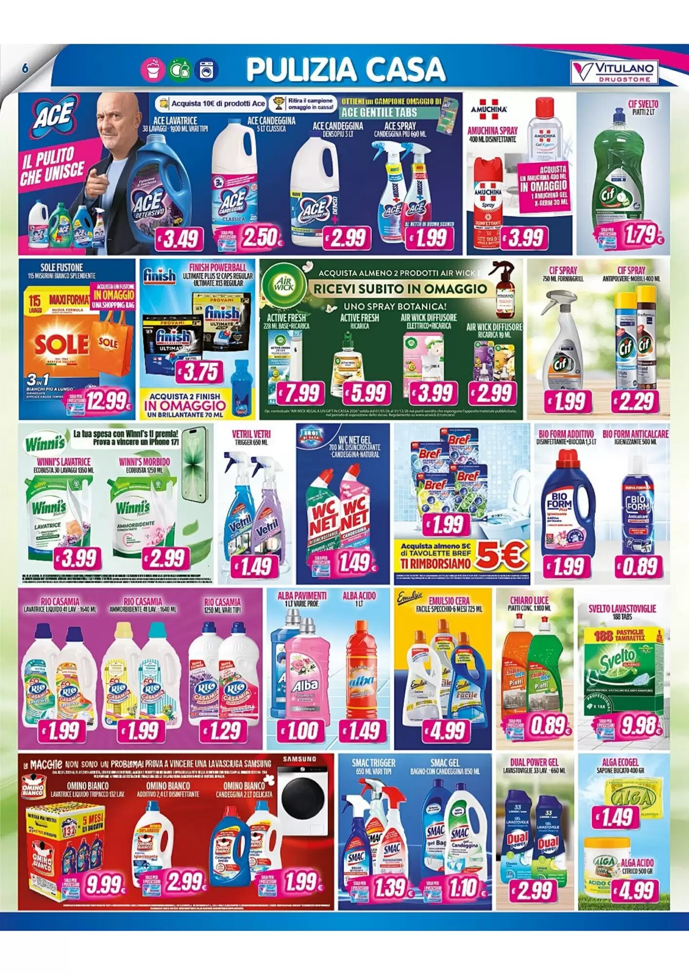 Volantino promozionale Vitulano Drugstore  valide dal 27/05/2026 - Pagina 6.