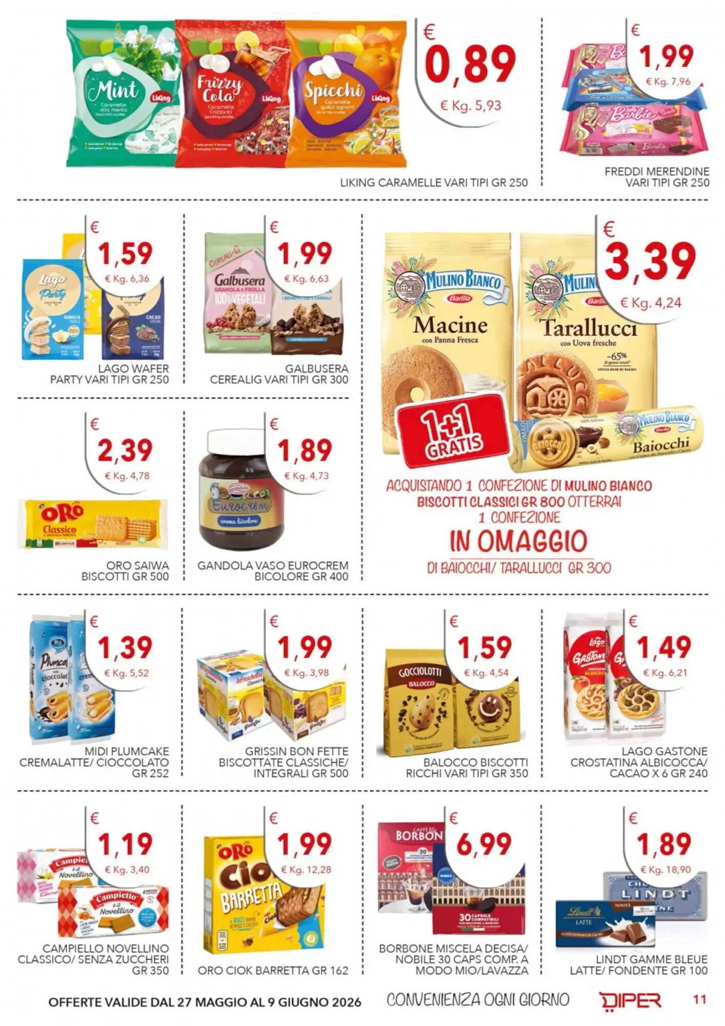 Volantino promozionale Diper  valide dal 27/05/2026 - Pagina 11.