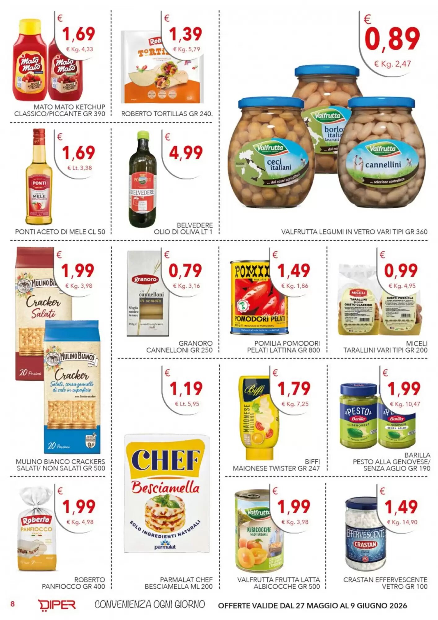 Volantino promozionale Diper  valide dal 27/05/2026 - Pagina 8.
