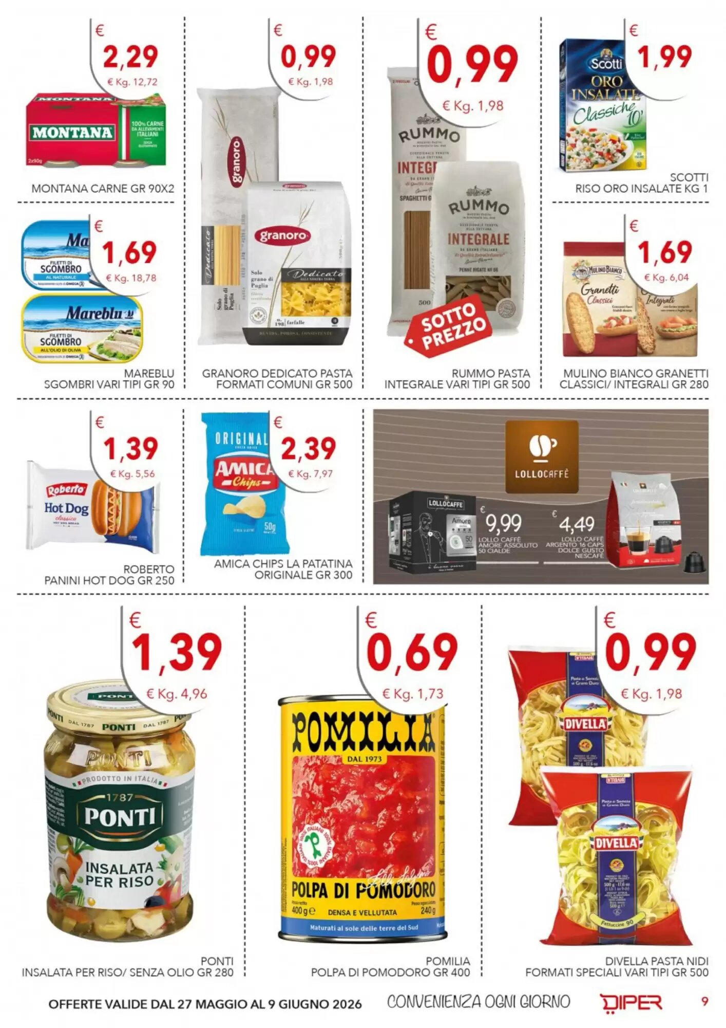 Volantino promozionale Diper  valide dal 27/05/2026 - Pagina 9.