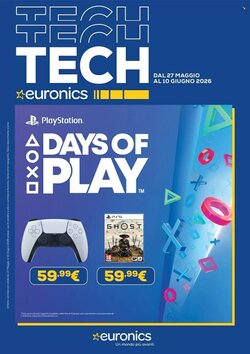 Volantino promozionale Euronics  valide dal 27/05/2026
