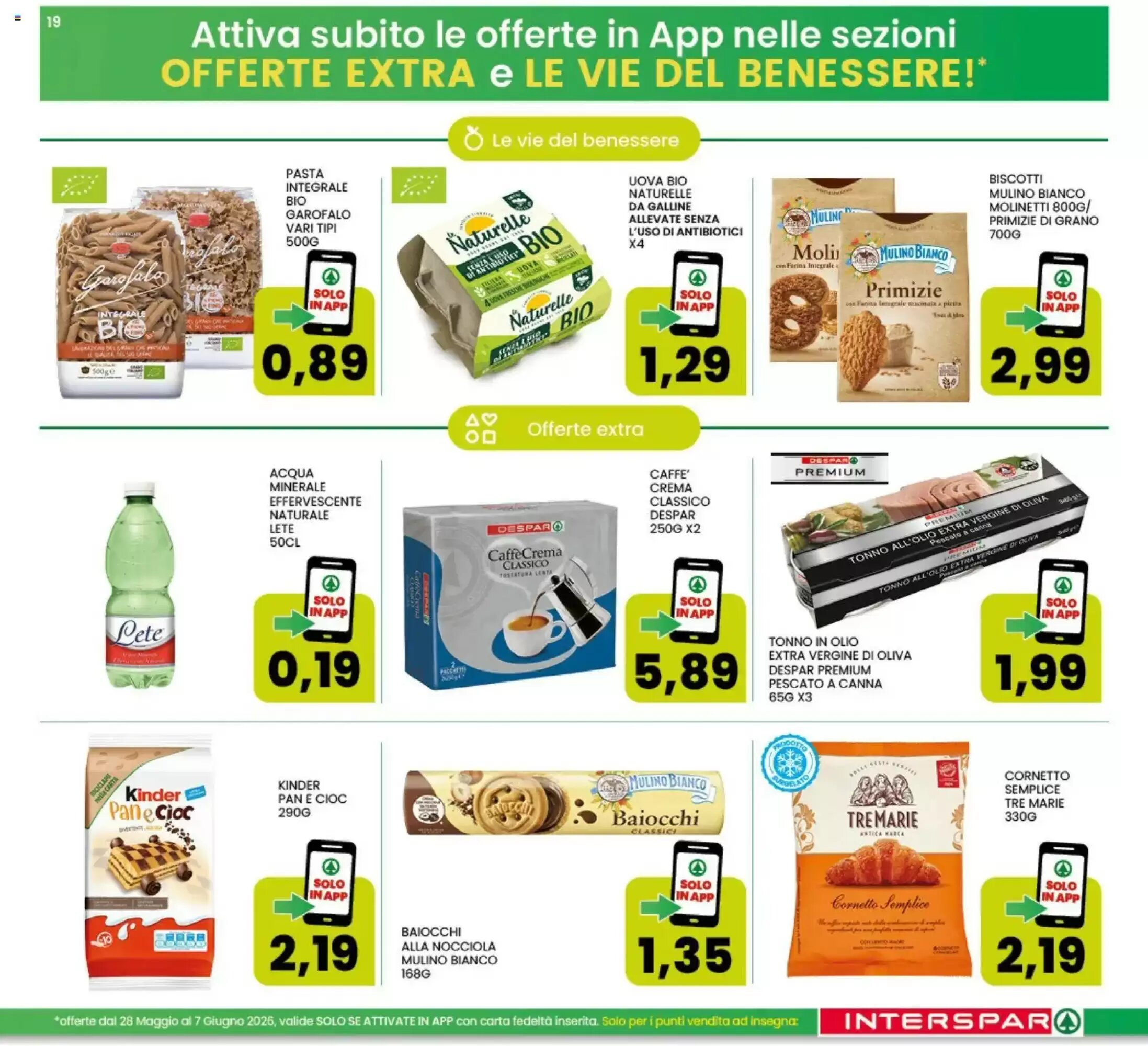 Volantino promozionale Interspar  valide dal 27/05/2026 - Pagina 19.