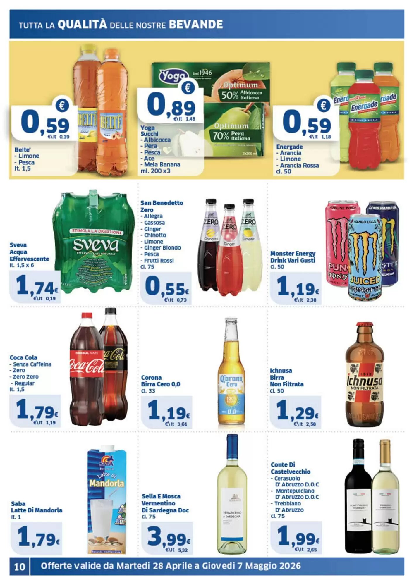 Volantino promozionale Il Punto Sigma  valide dal 28/05/2026 - Pagina 10.