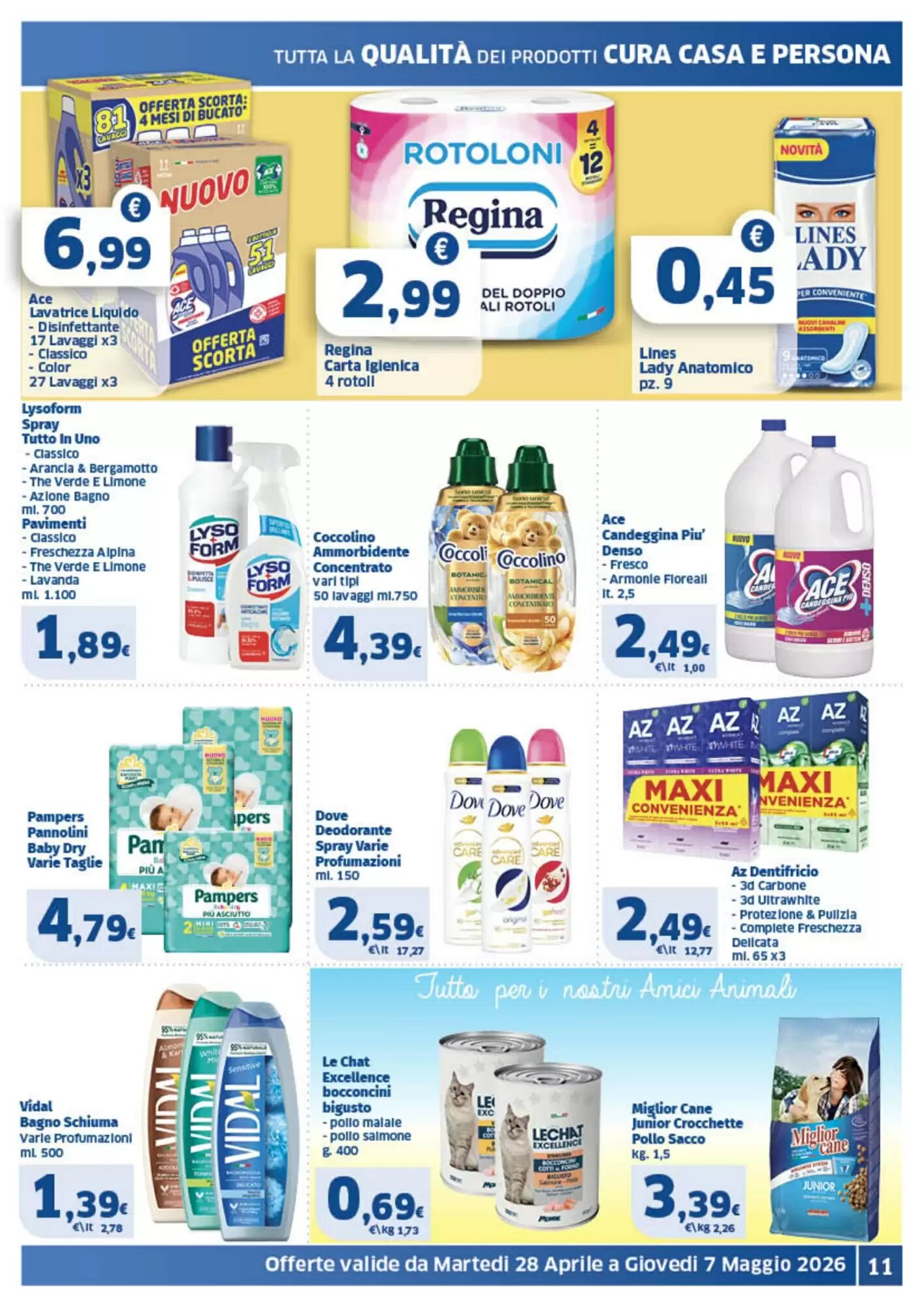 Volantino promozionale Il Punto Sigma  valide dal 28/05/2026 - Pagina 11.