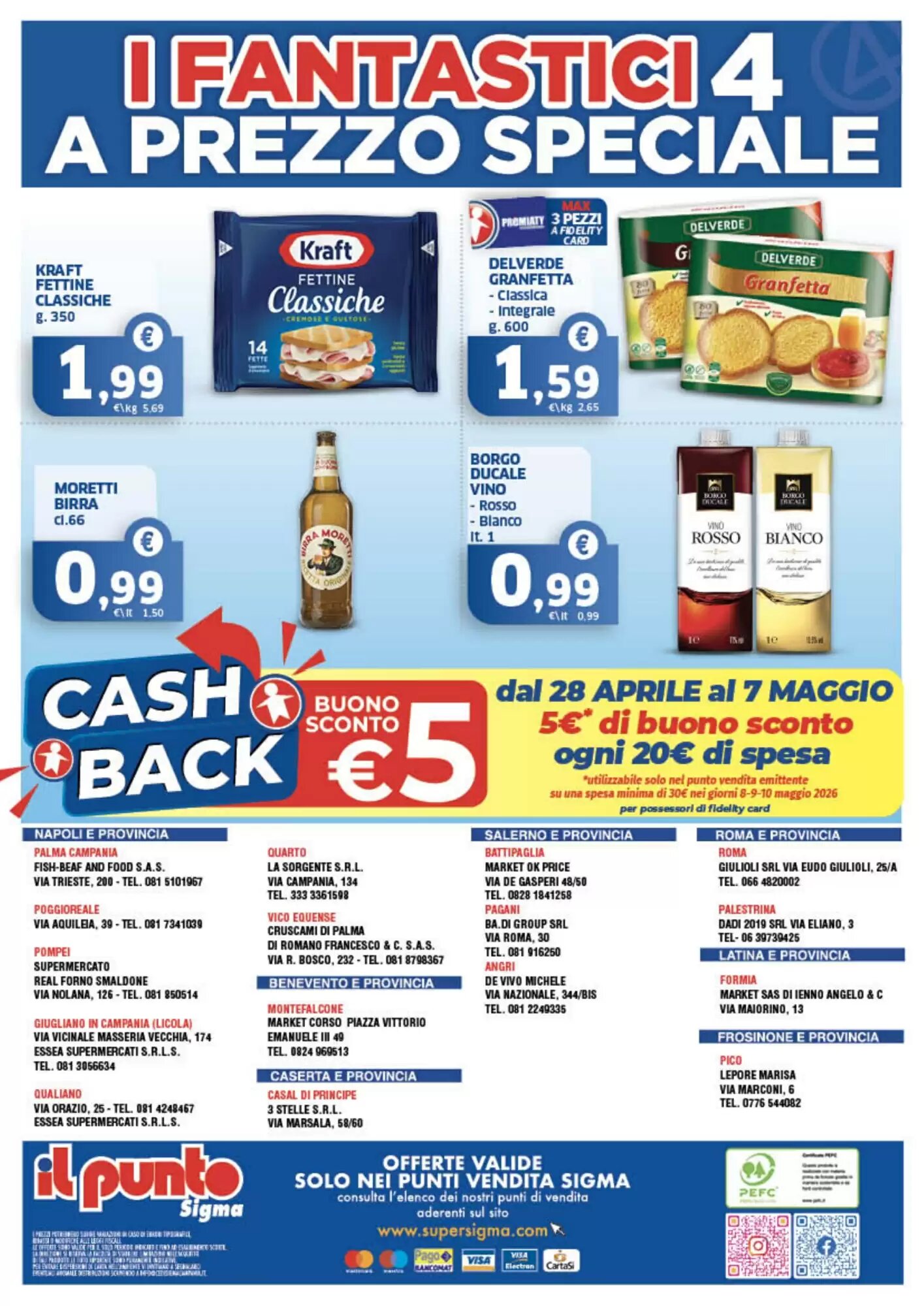 Volantino promozionale Il Punto Sigma  valide dal 28/05/2026 - Pagina 12.
