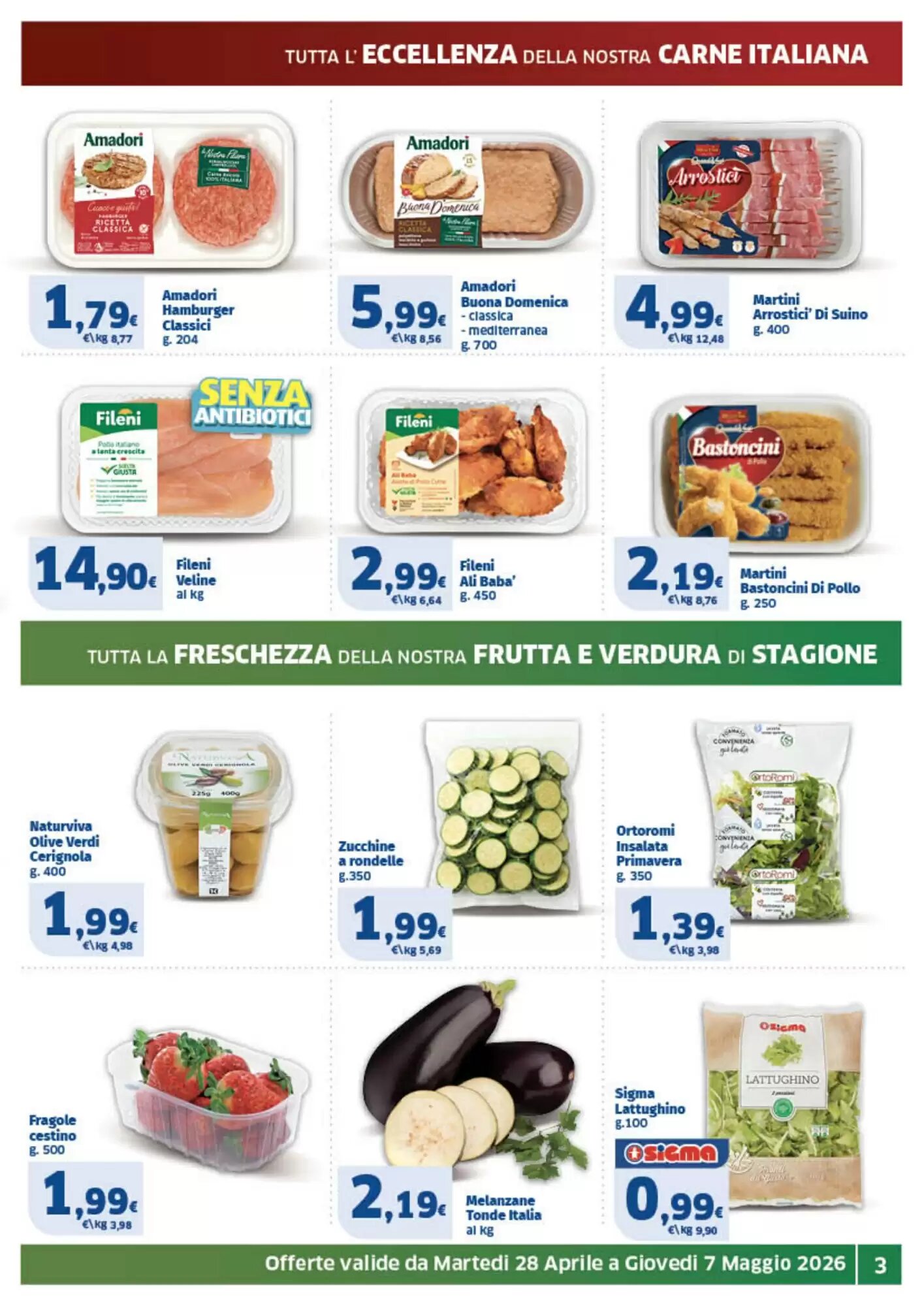 Volantino promozionale Il Punto Sigma  valide dal 28/05/2026 - Pagina 3.