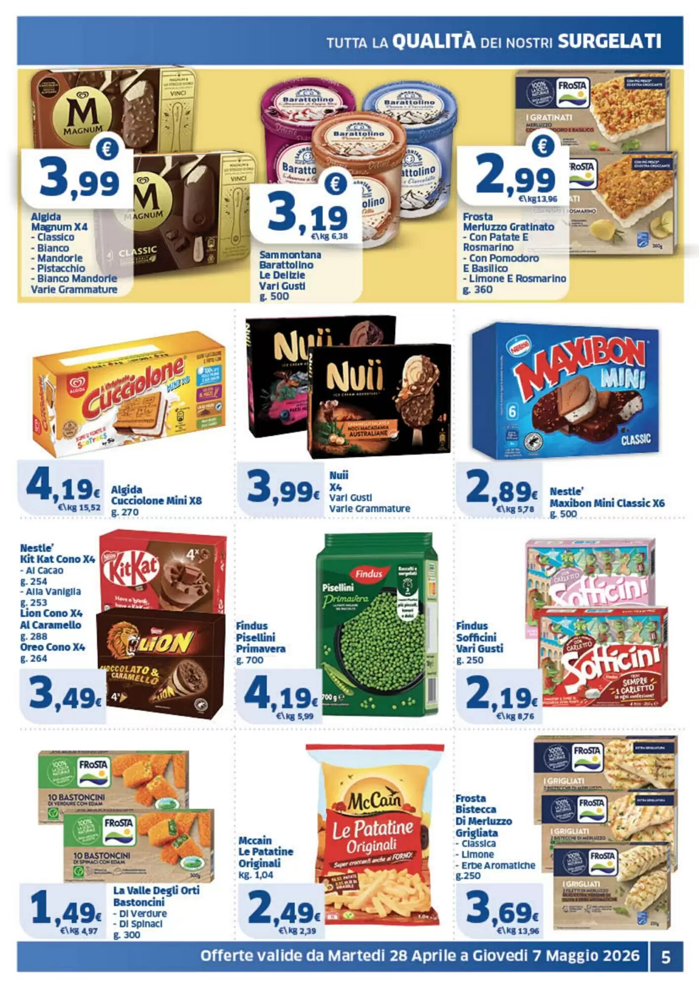Volantino promozionale Il Punto Sigma  valide dal 28/05/2026 - Pagina 5.